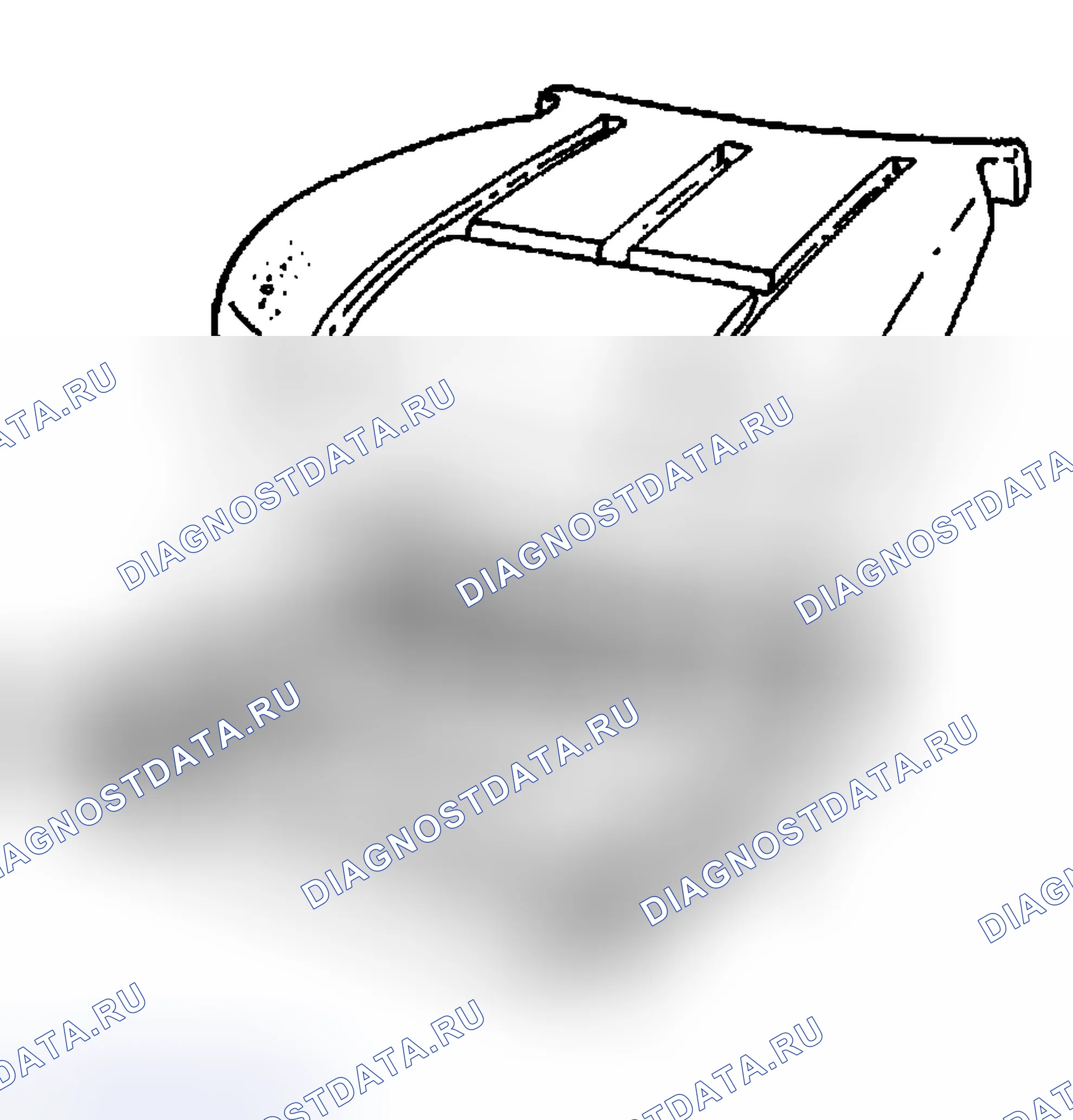 Рис. 11: Порядок демонтажа. Buick Regal IV