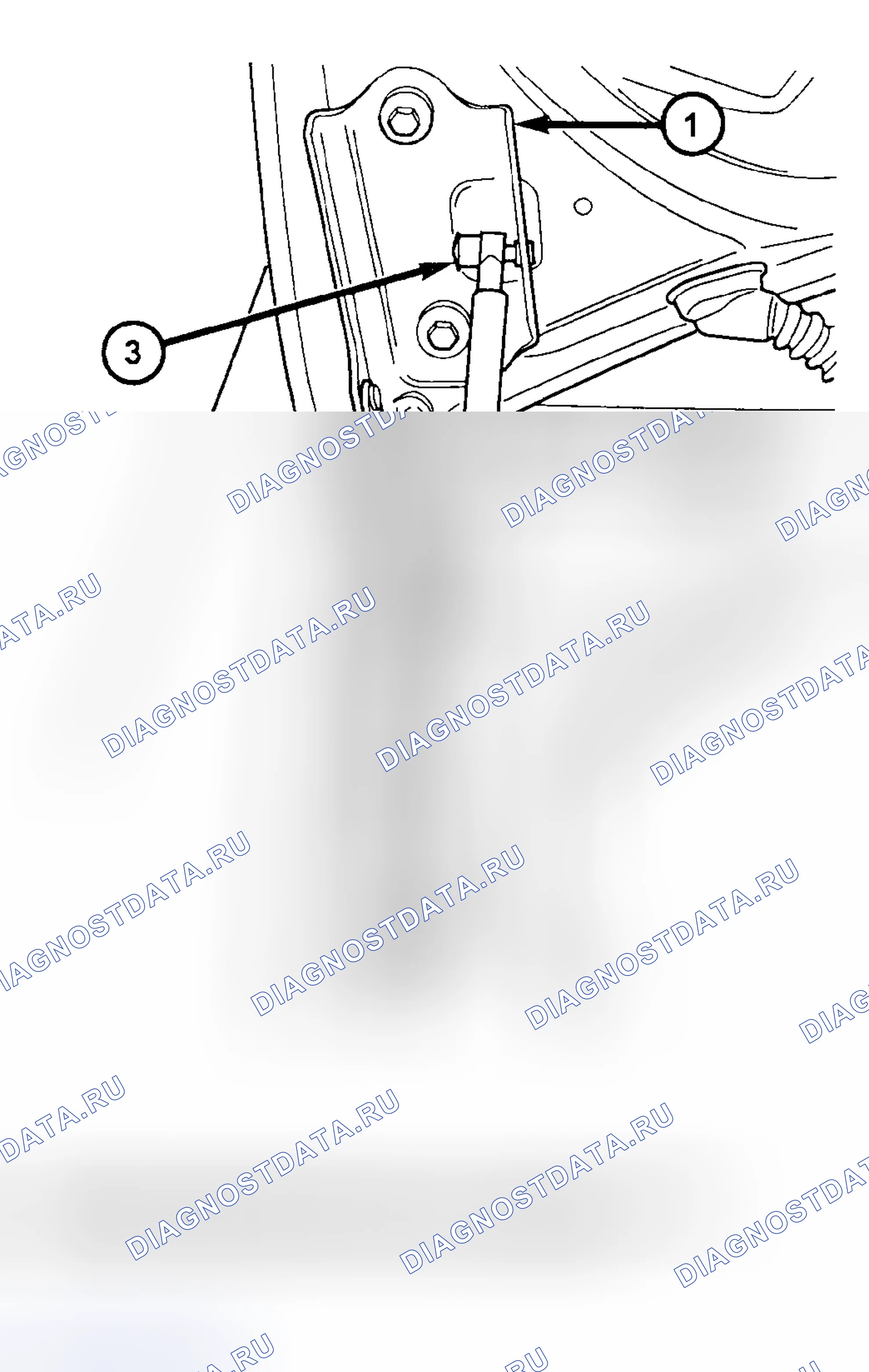 Рис. 115: ДЕМОНТАЖ. Dodge Stratus II рестайлинг