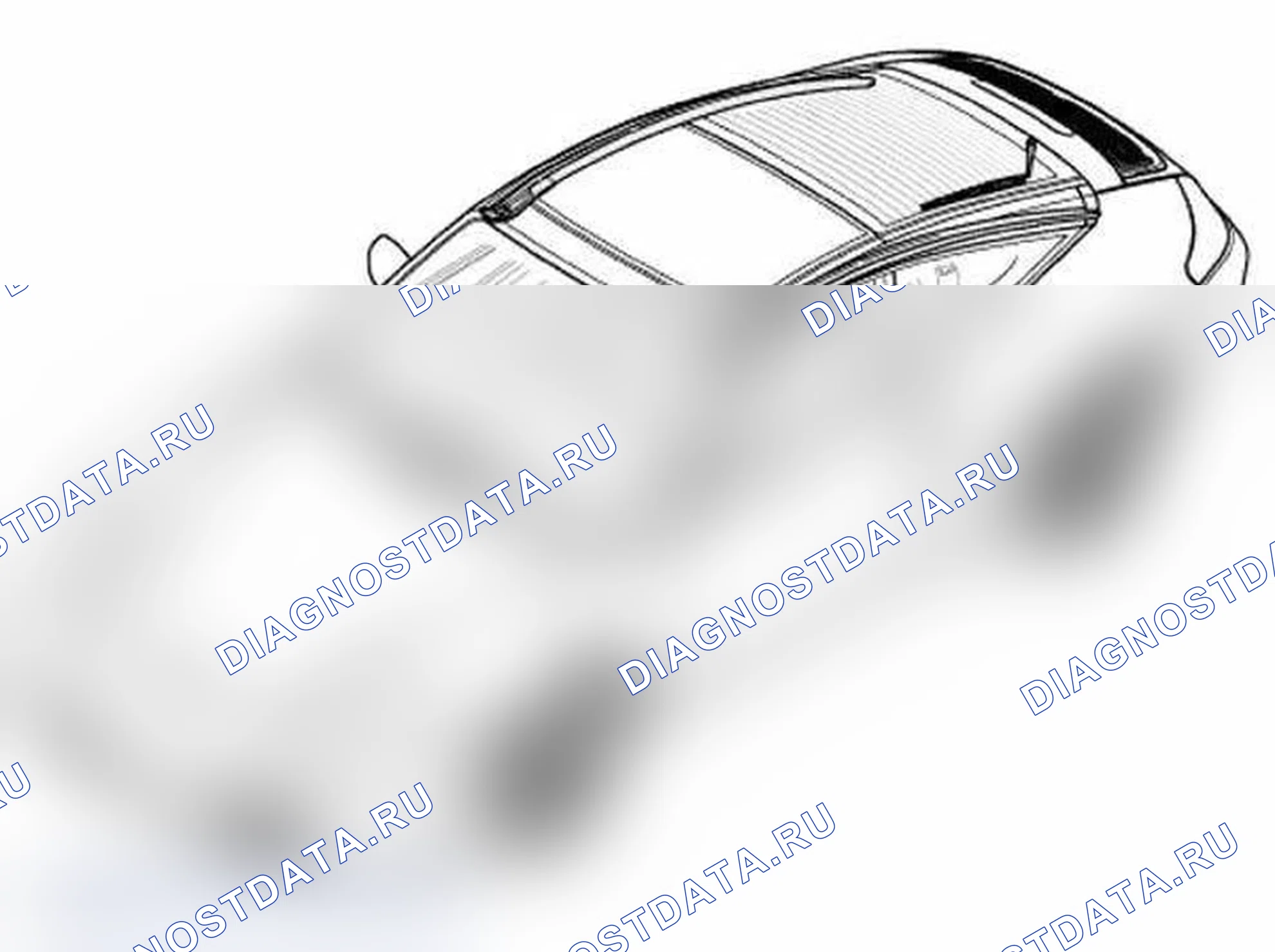 Рис. 40: Снятие и установка облицовки элемента - Targa, по состоянию на MY 2002. Porsche 911 Carrera 996