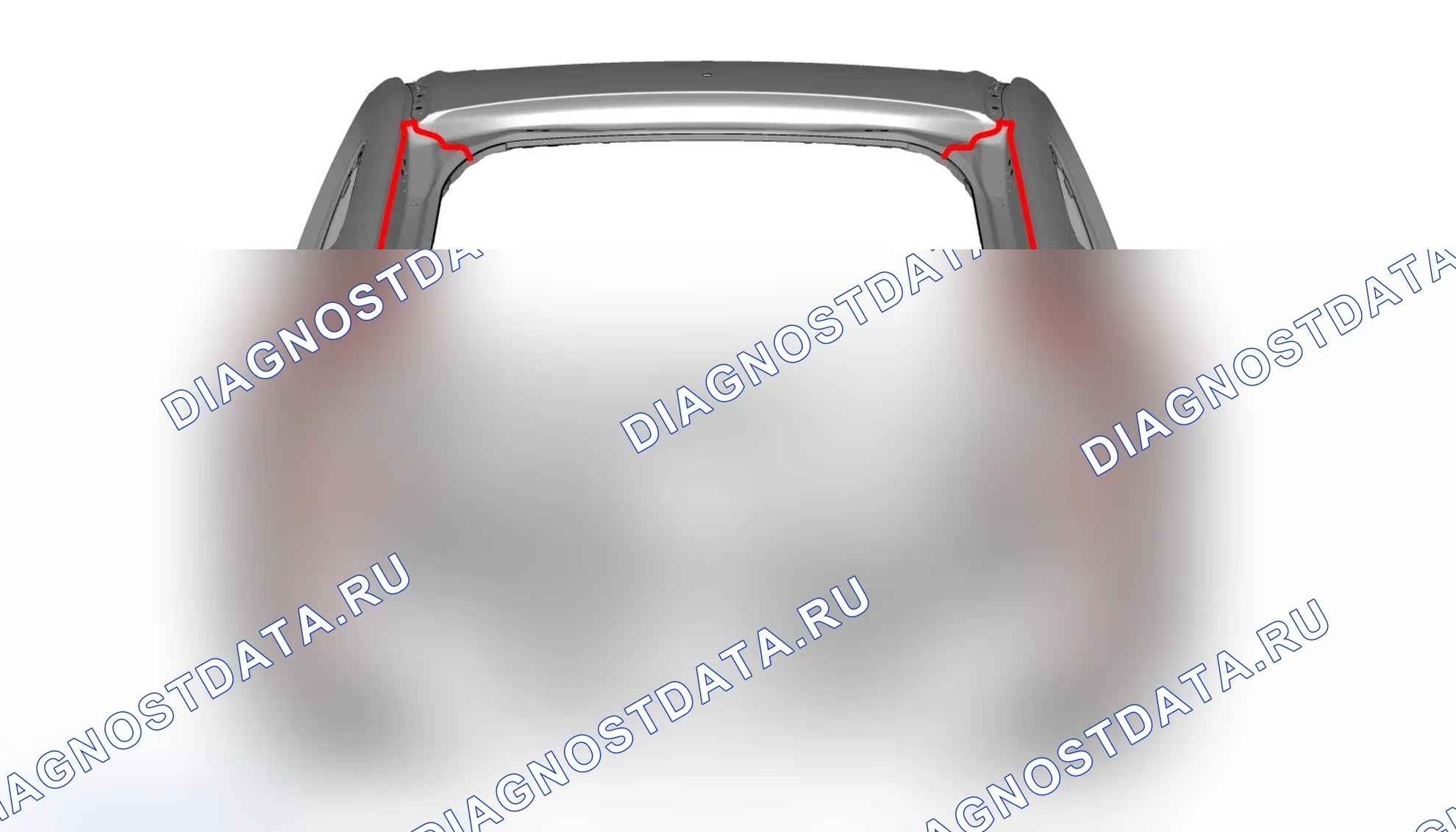 ПВХ сварной шов герметика — Haval H6S. Haval H6S I