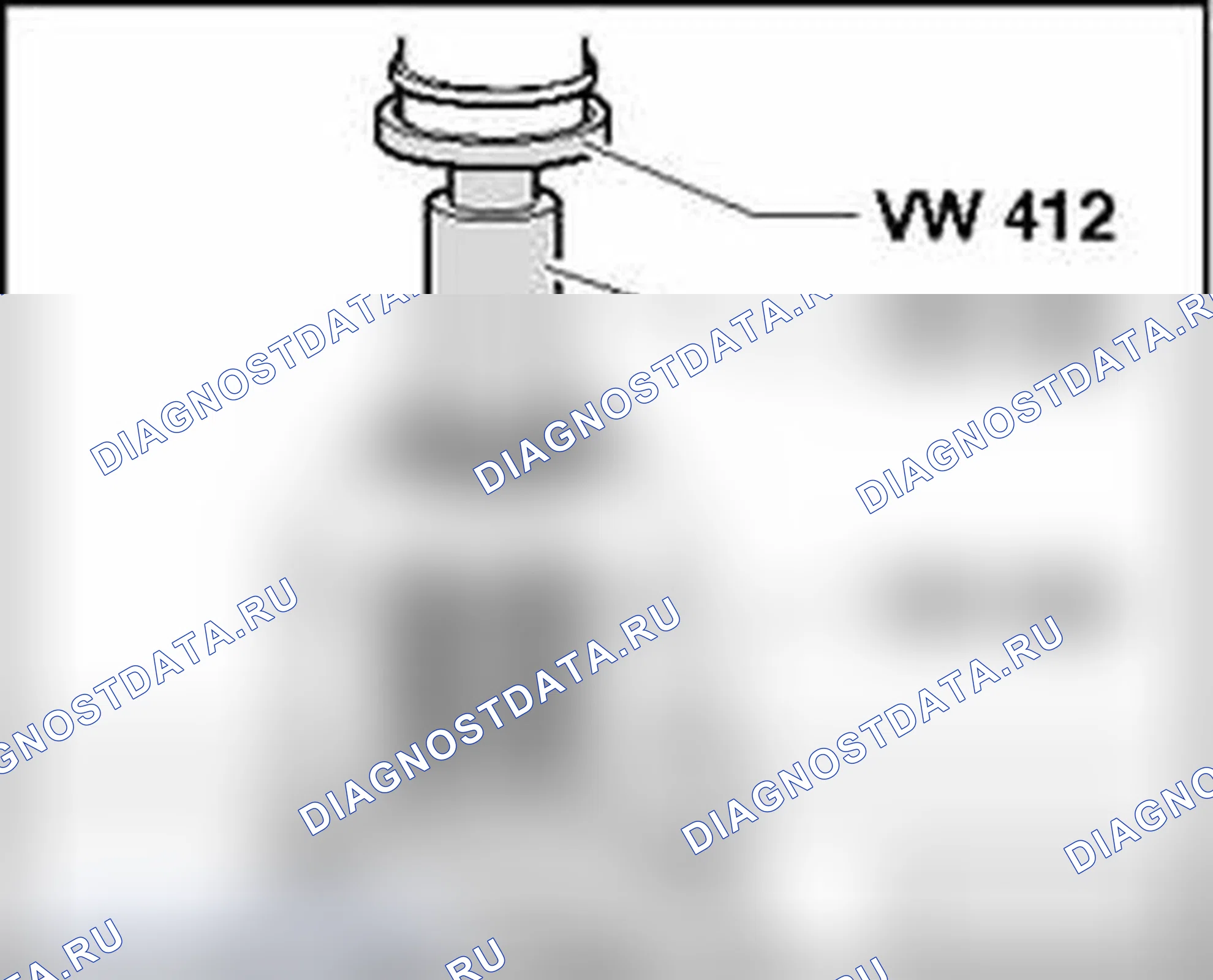 Рис. 344: Игольчатый подшипник, вдавливание. Audi S4 B7