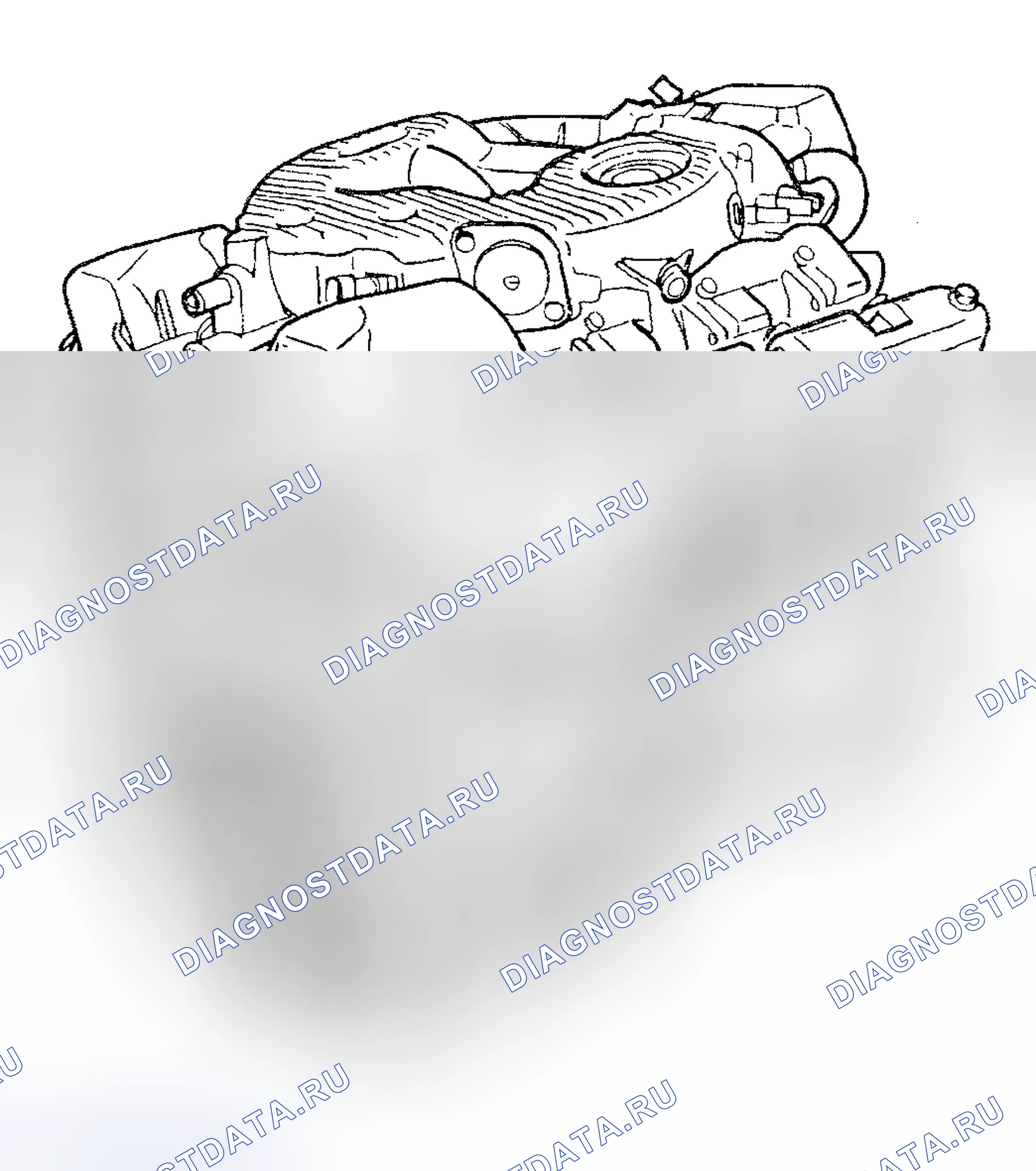 Рис. 728: ОПИСАНИЕ механической части двигателя. Dodge Stratus II рестайлинг