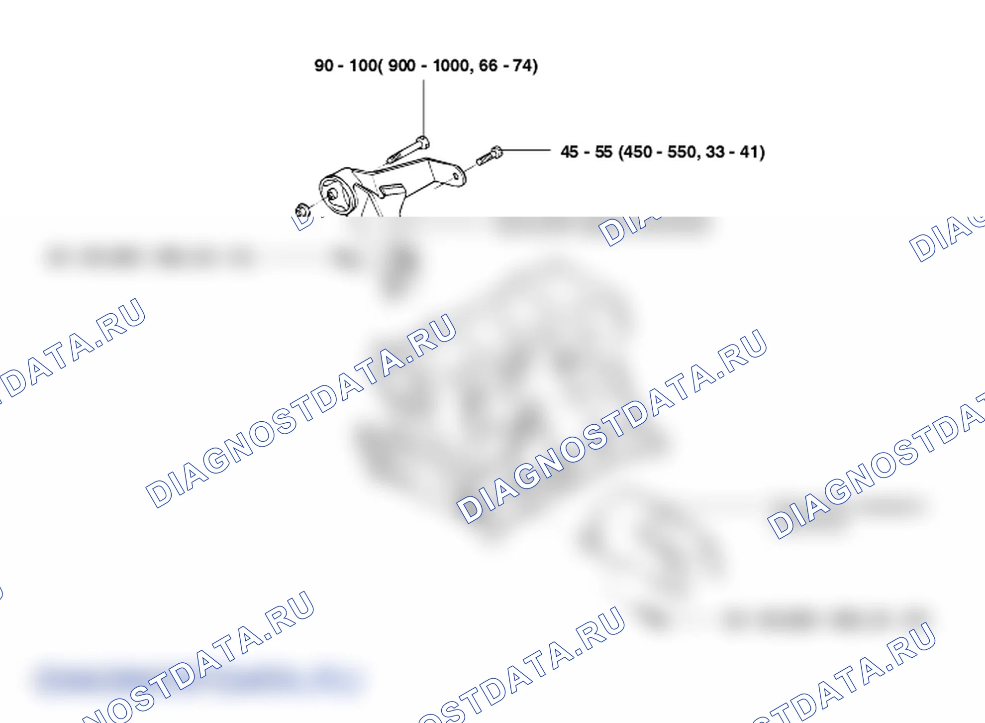 Детали блока цилиндров. Hyundai Atos MX