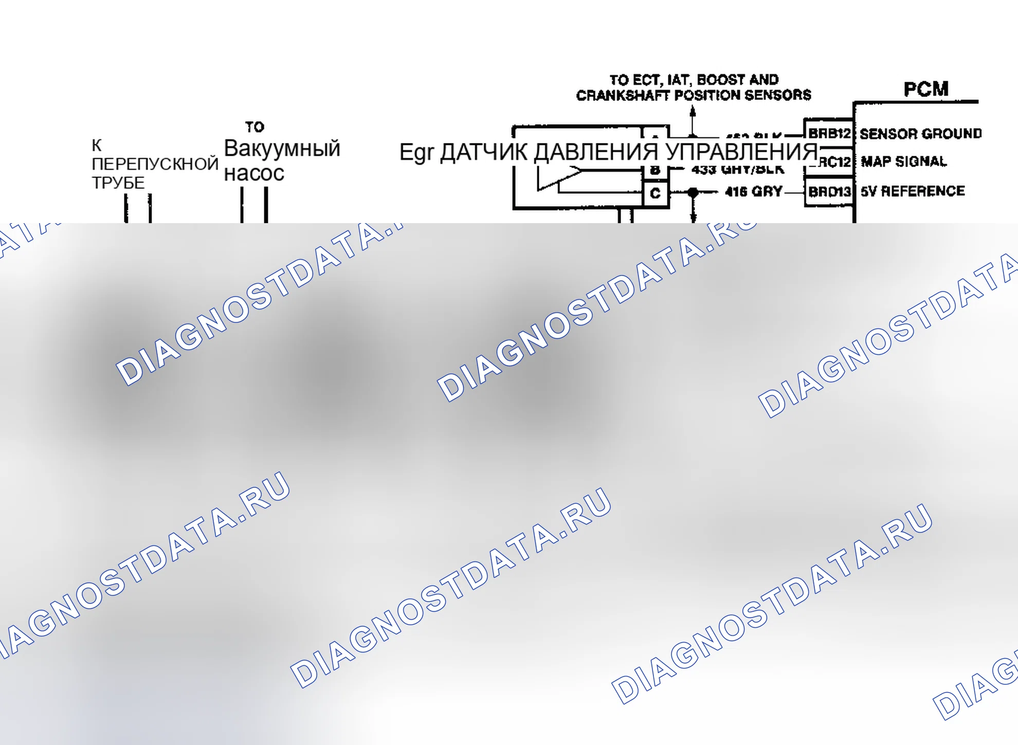 Рис. 100: Схема расшифровка кода ошибки P0404. Chevrolet Suburban IX