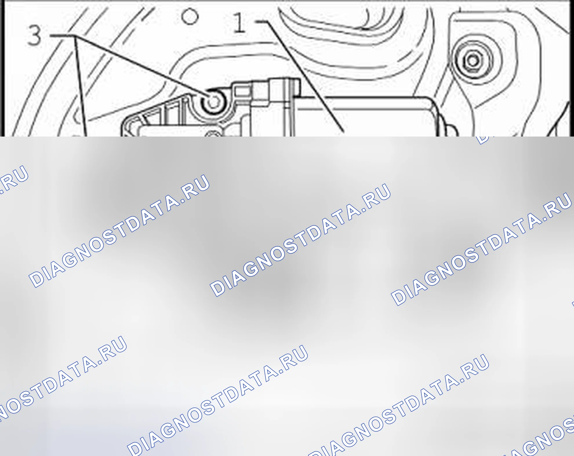 Рис. 51: ДВИГАТЕЛЬ РЕГУЛЯТОРА ОКНА. Volkswagen Passat B6