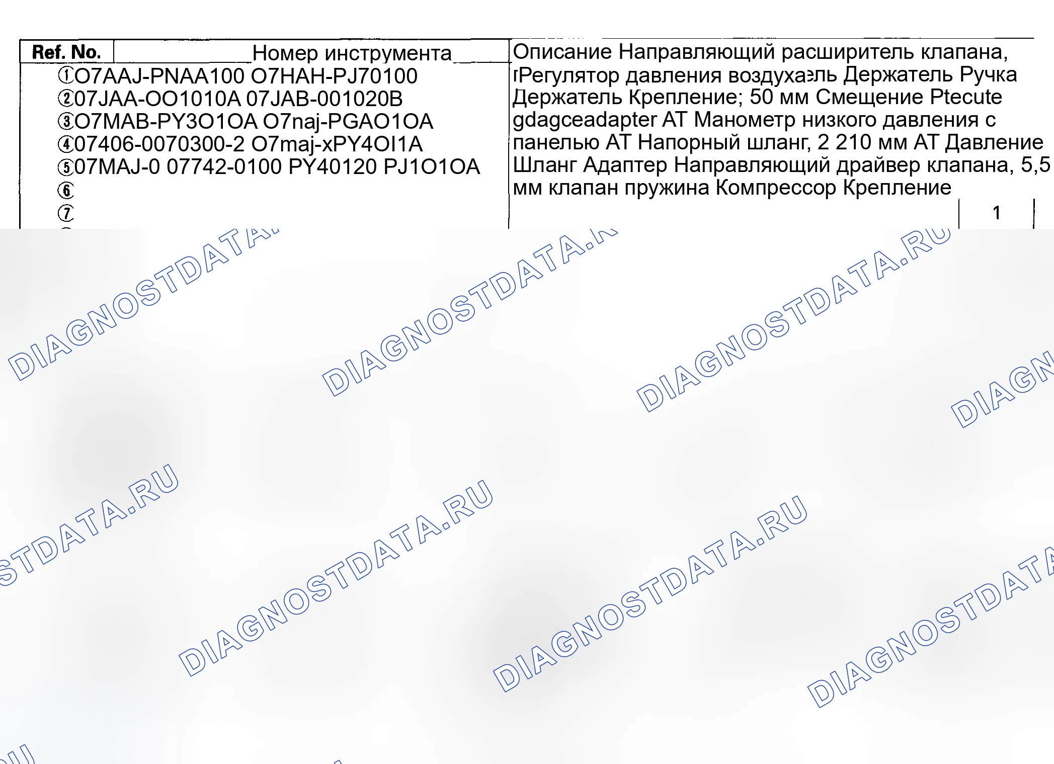 Рис. 59: Специальные инструменты. Honda Insight I