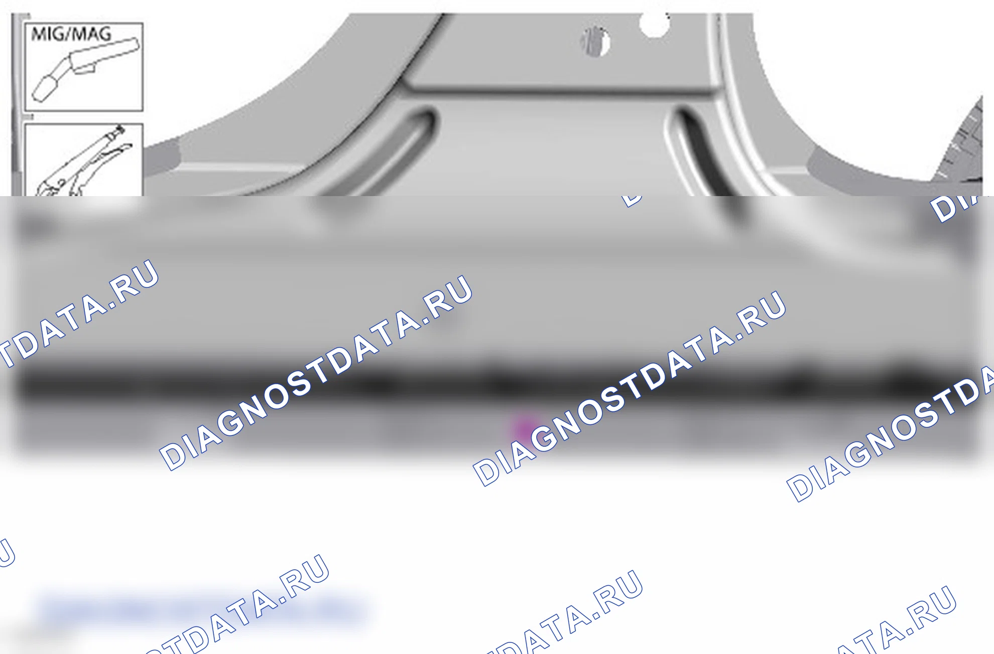 Как снять и установить внутреннее усиление панели нижней обвязки. Ford Edge II