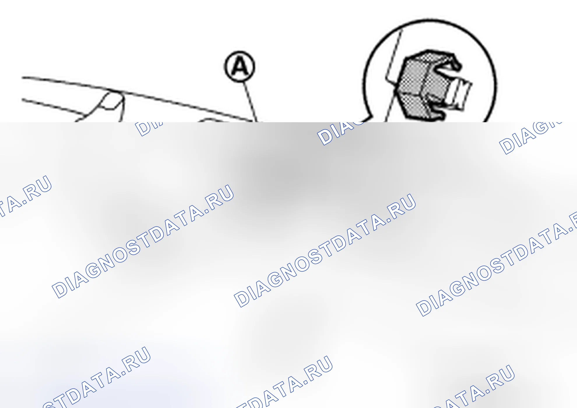 Рис. 51: СОПЛО ЗАДНЕЙ ШАЙБЫ. Nissan Quest IV