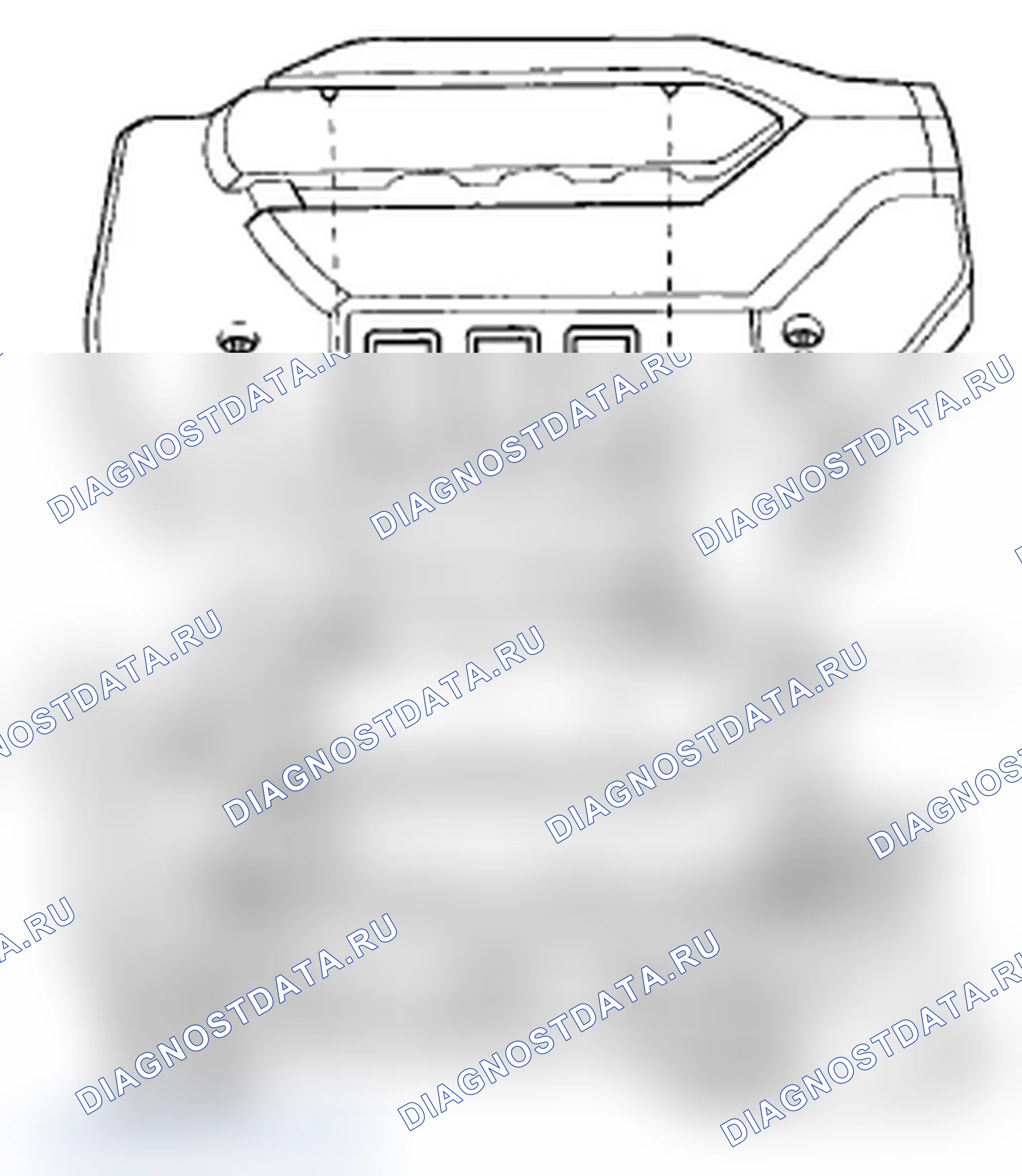 Рис. 11: Демонтаж. Acura RL II рестайлинг
