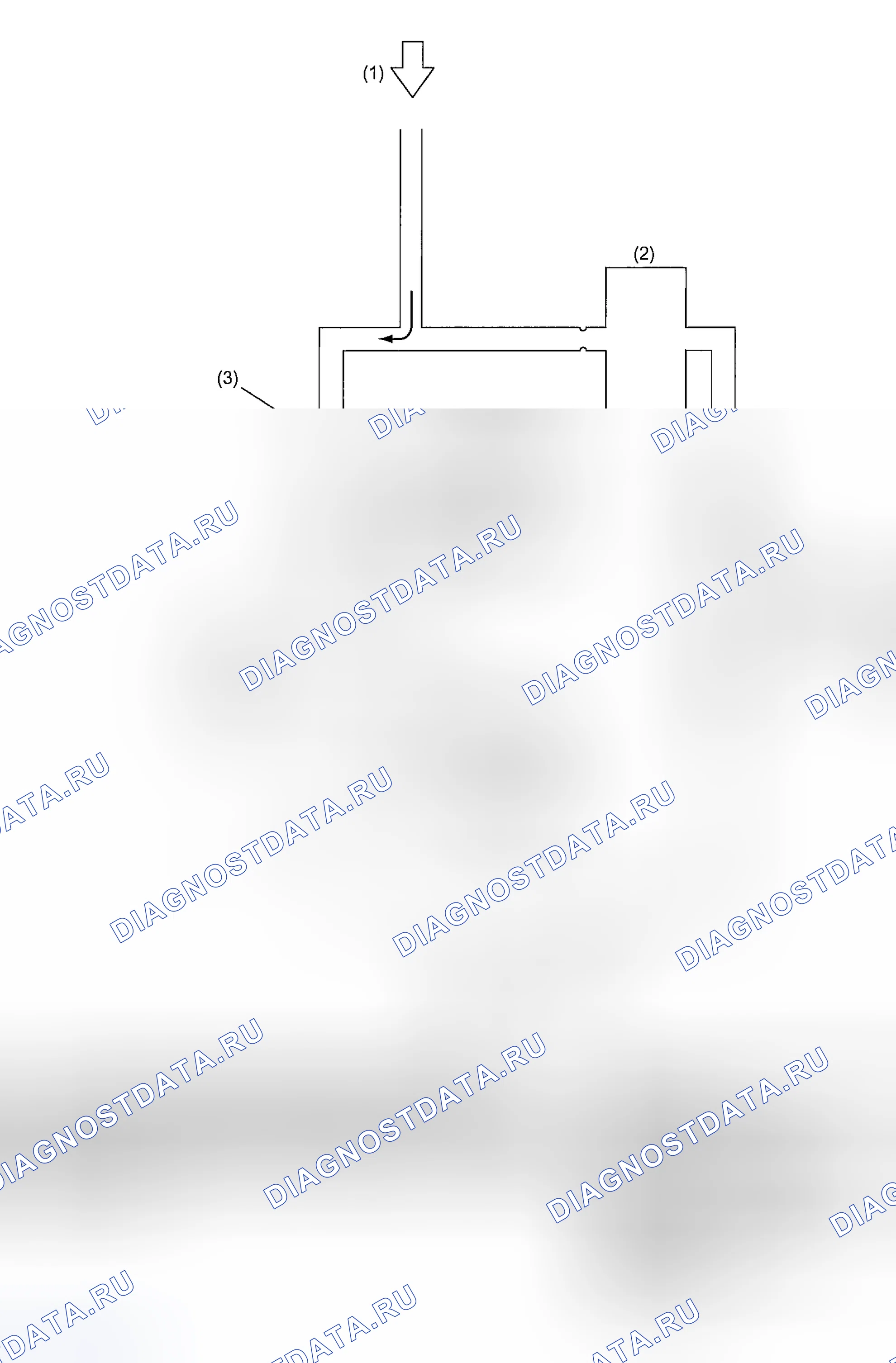 Рис. 478: УПРАВЛЕНИЕ ПОВЫШЕНИЕМ ДАВЛЕНИЯ (ABS активно). Subaru Outback BP