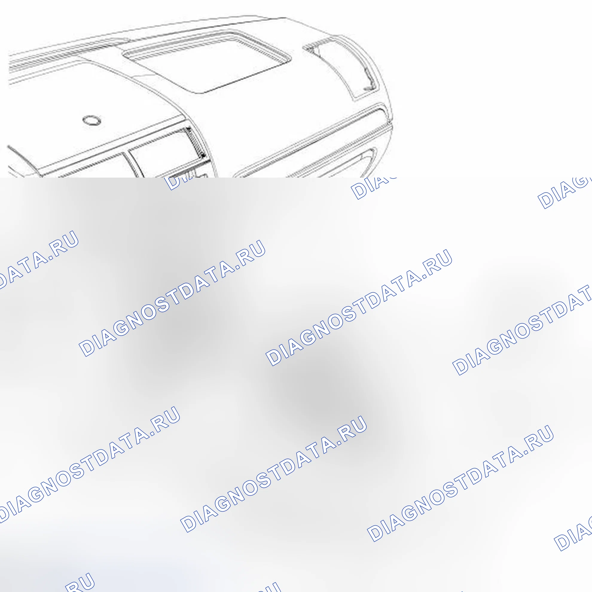 Рис. 500: Рычаг селектора. Ford Fusion I рестайлинг