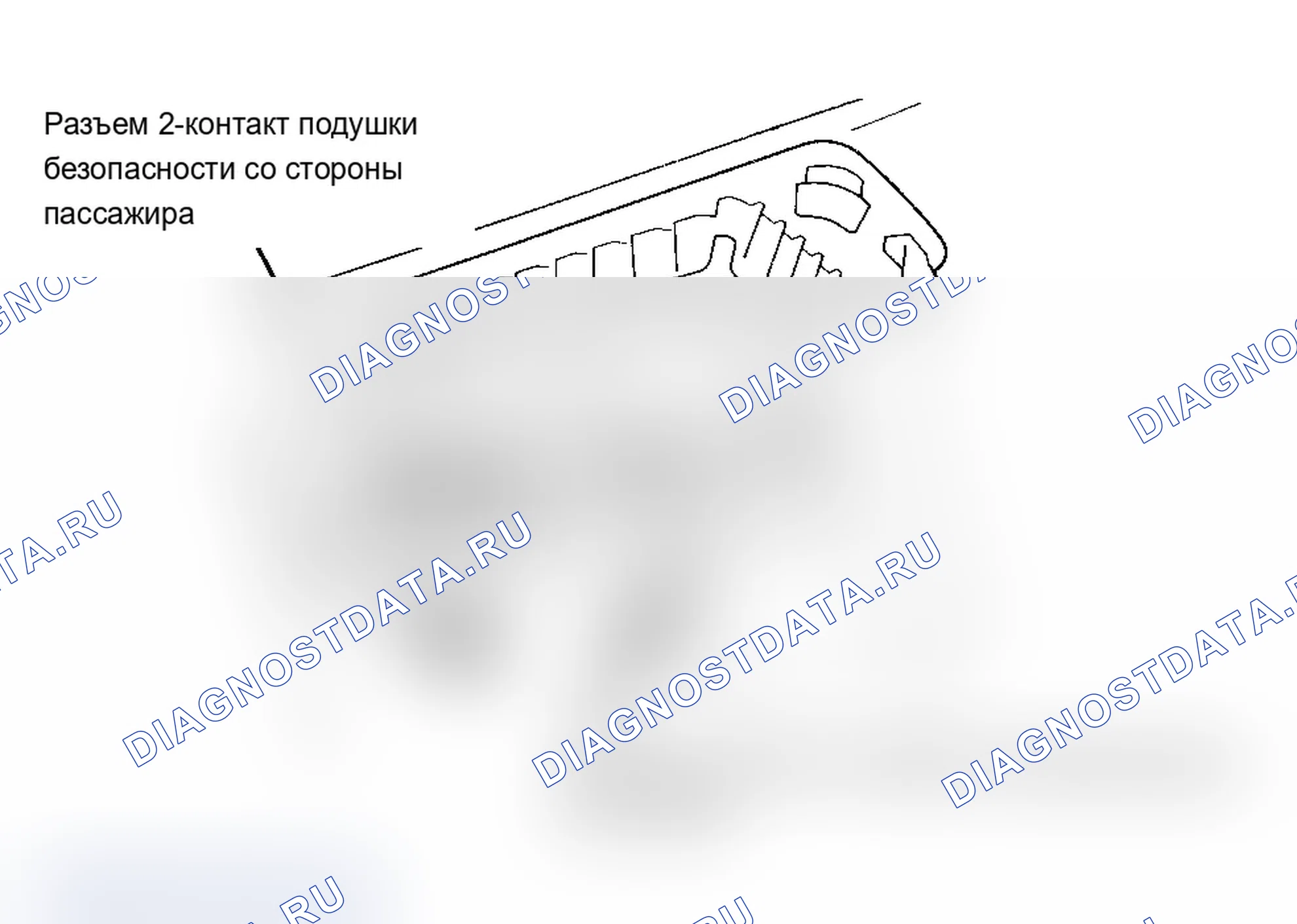Рис. 3: Подушка безопасности со стороны пассажира (3.5RL). Acura MDX I