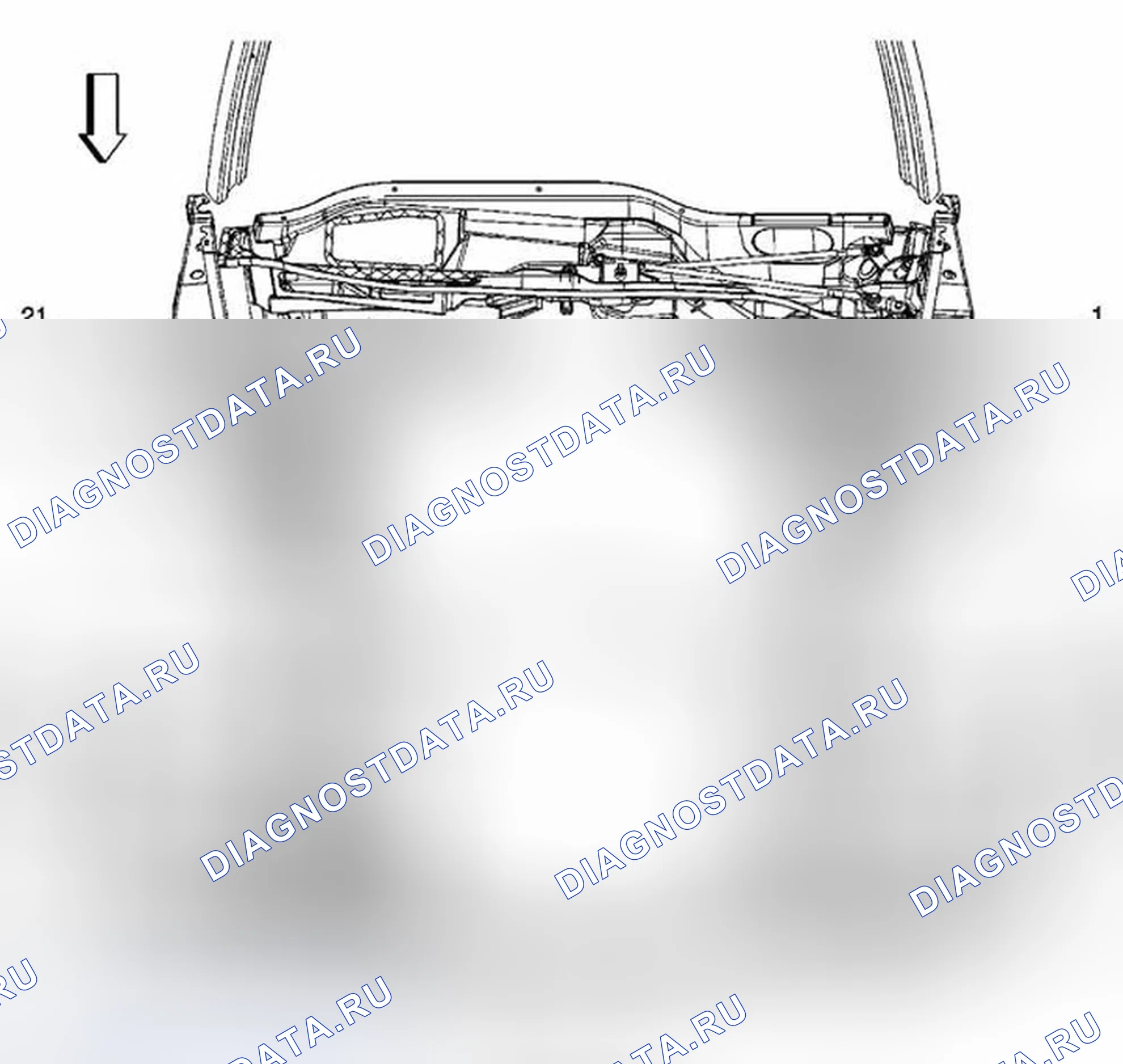 Рис. 26: Виды прокладки кабелей. Chevrolet Corvette C6