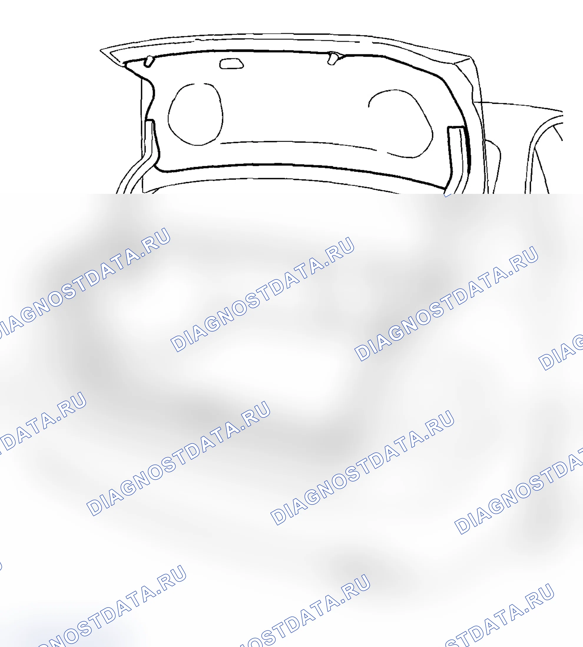 Рис. 15: Отделка помещения багажника. Subaru Impreza WRX STI GD рестайлинг 2