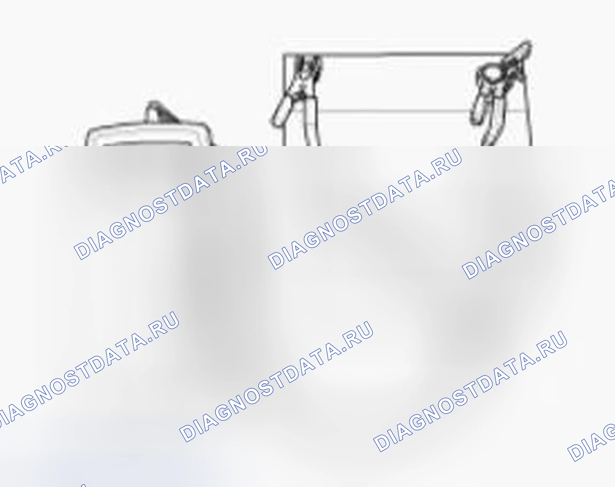 Рис. 22: Процедура испытания аккумулятора. Hyundai Azera II