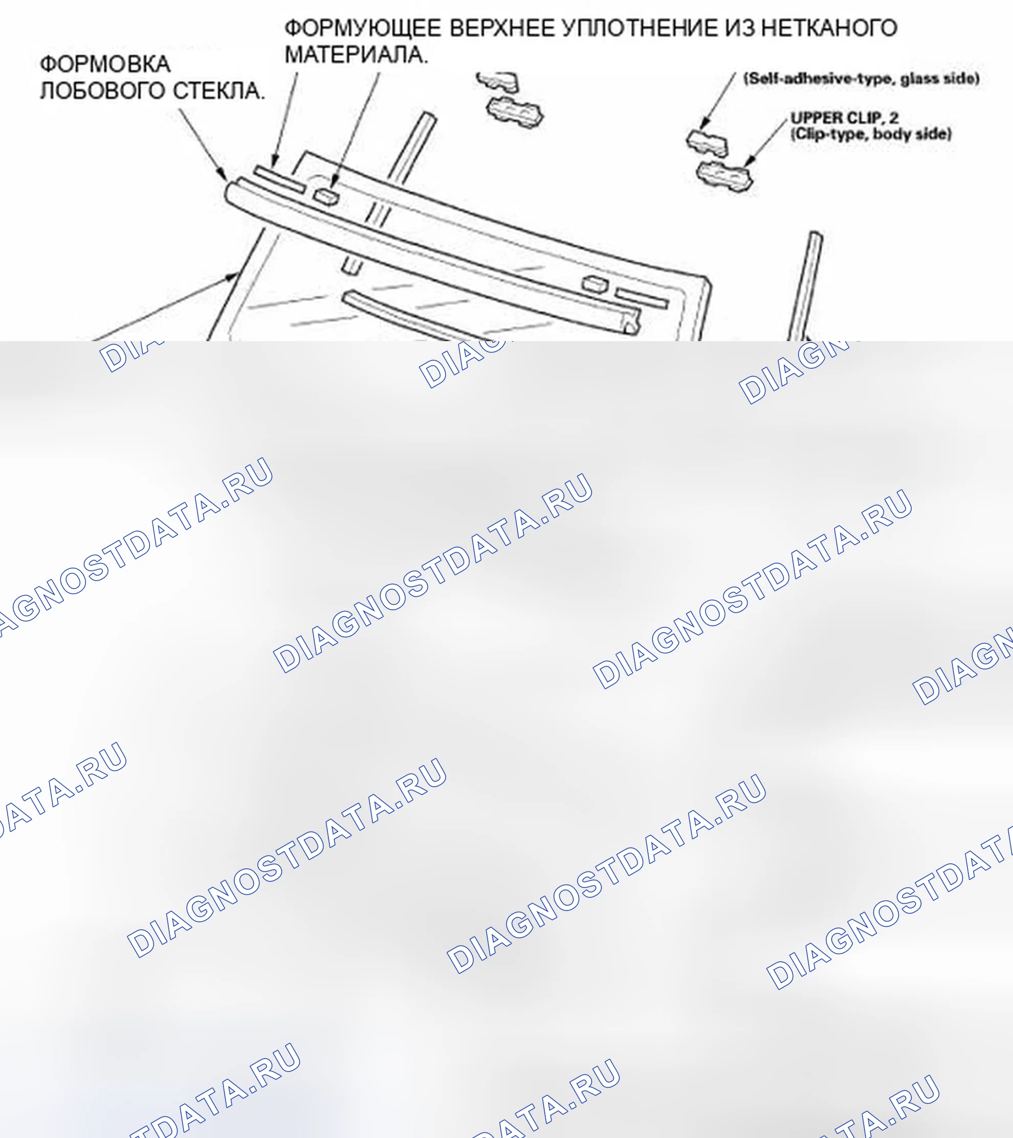 Рис. 15: Указатель расположения компонентов. Honda Element YH2 рестайлинг 2