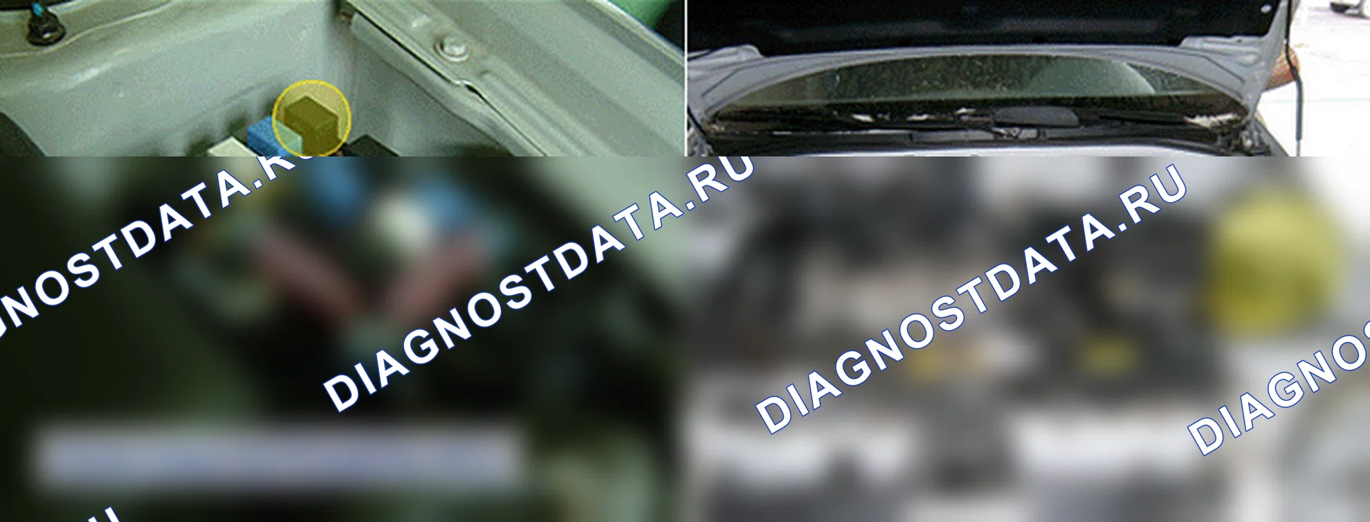 P1625: Вентилятор радиатора - короткое замыкание. Hyundai Accent LC