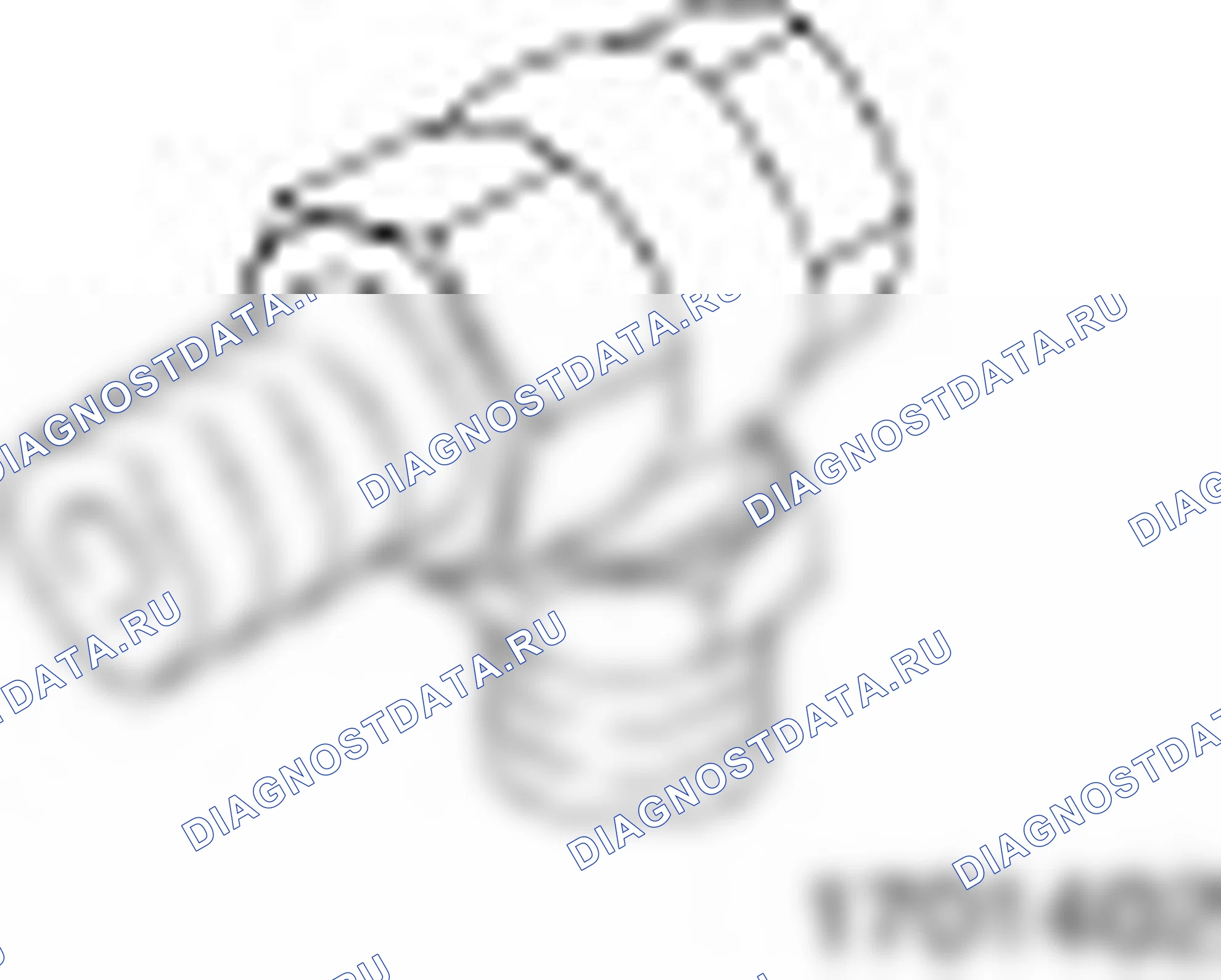 307-132-02 (17-014-02) — Панель для проверки коробки передач воздухом. Ford Mondeo III рестайлинг