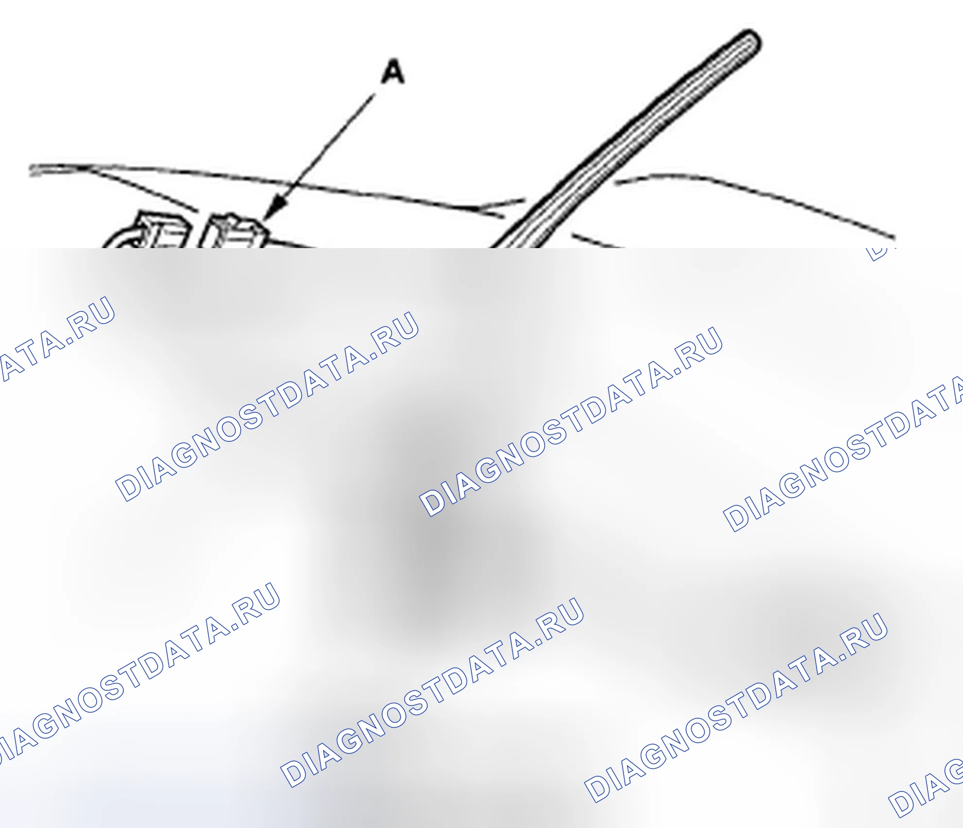 Рис. 120: Замена антенны AM / FM / Xm. Honda Accord VII рестайлинг