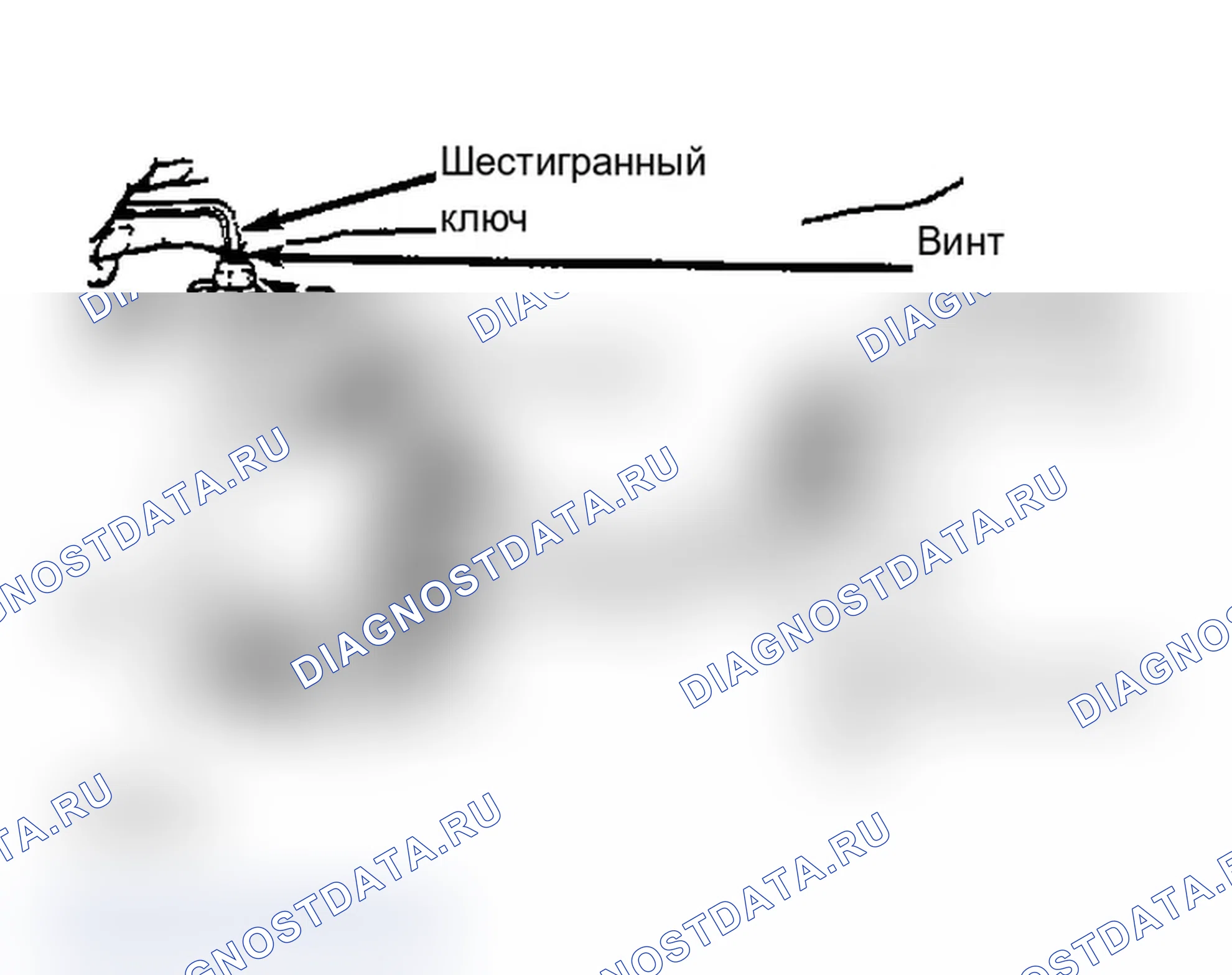 Рис. 6: Регулировка предварительной нагрузки над центром Регулировка предварительной нагрузки упорного подшипника перед предварительной нагрузкой над центром.. Chevrolet Cab & Chassis C20 