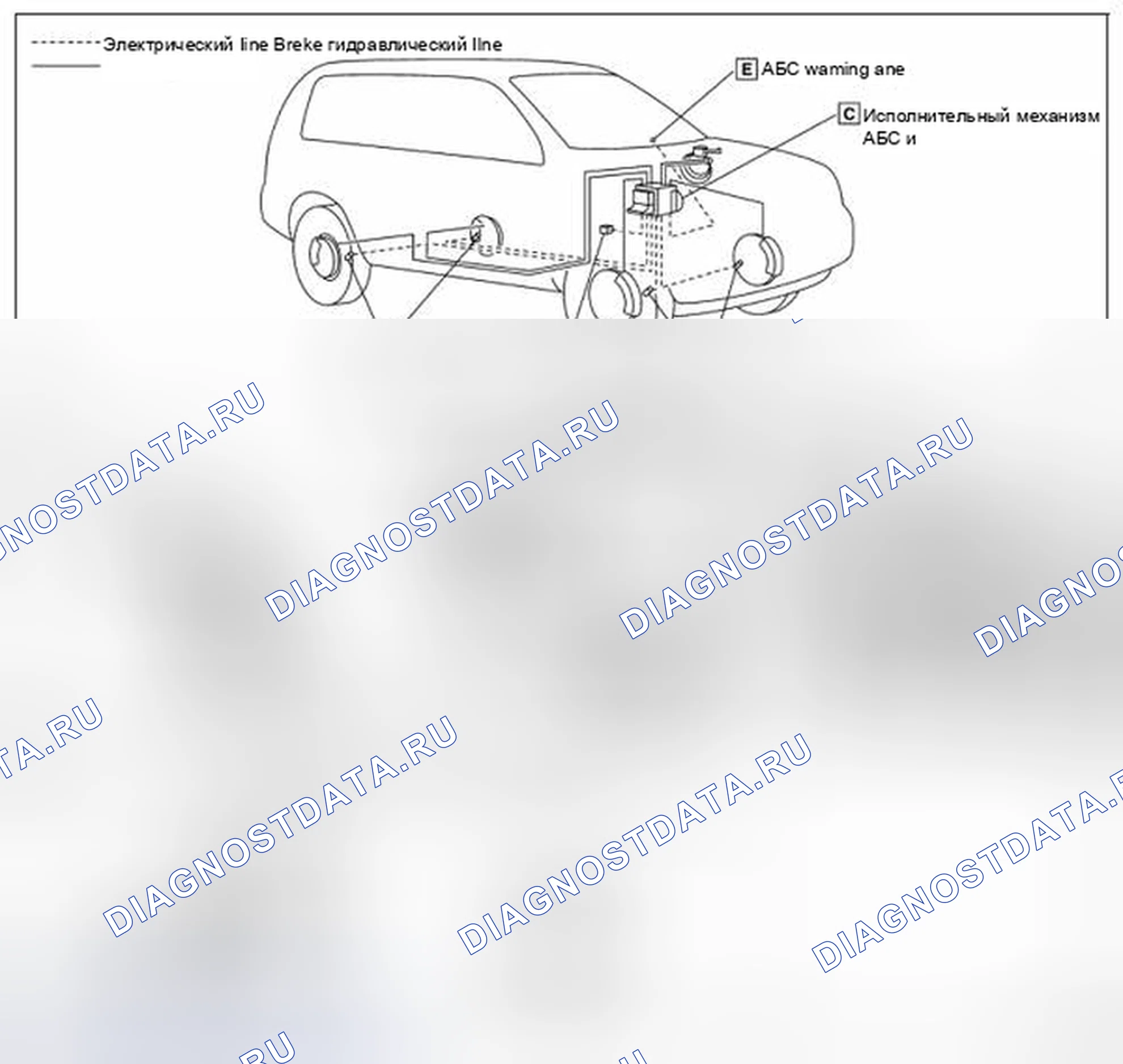 Рис. 56: Расположение компонентов. Nissan X-Trail I