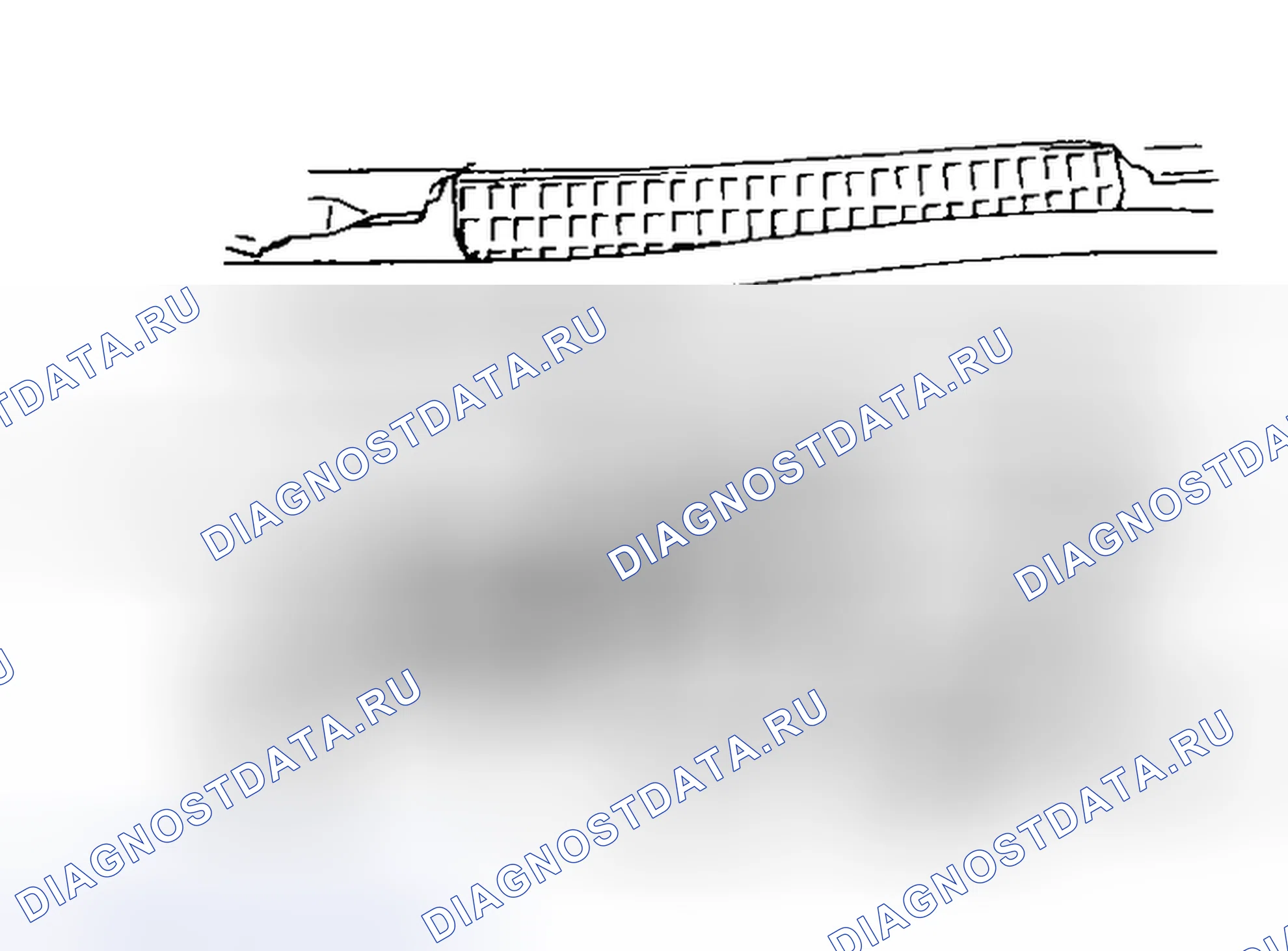 Рис. 15: Расположение компонентов (15 из 16). Mitsubishi Galant VI