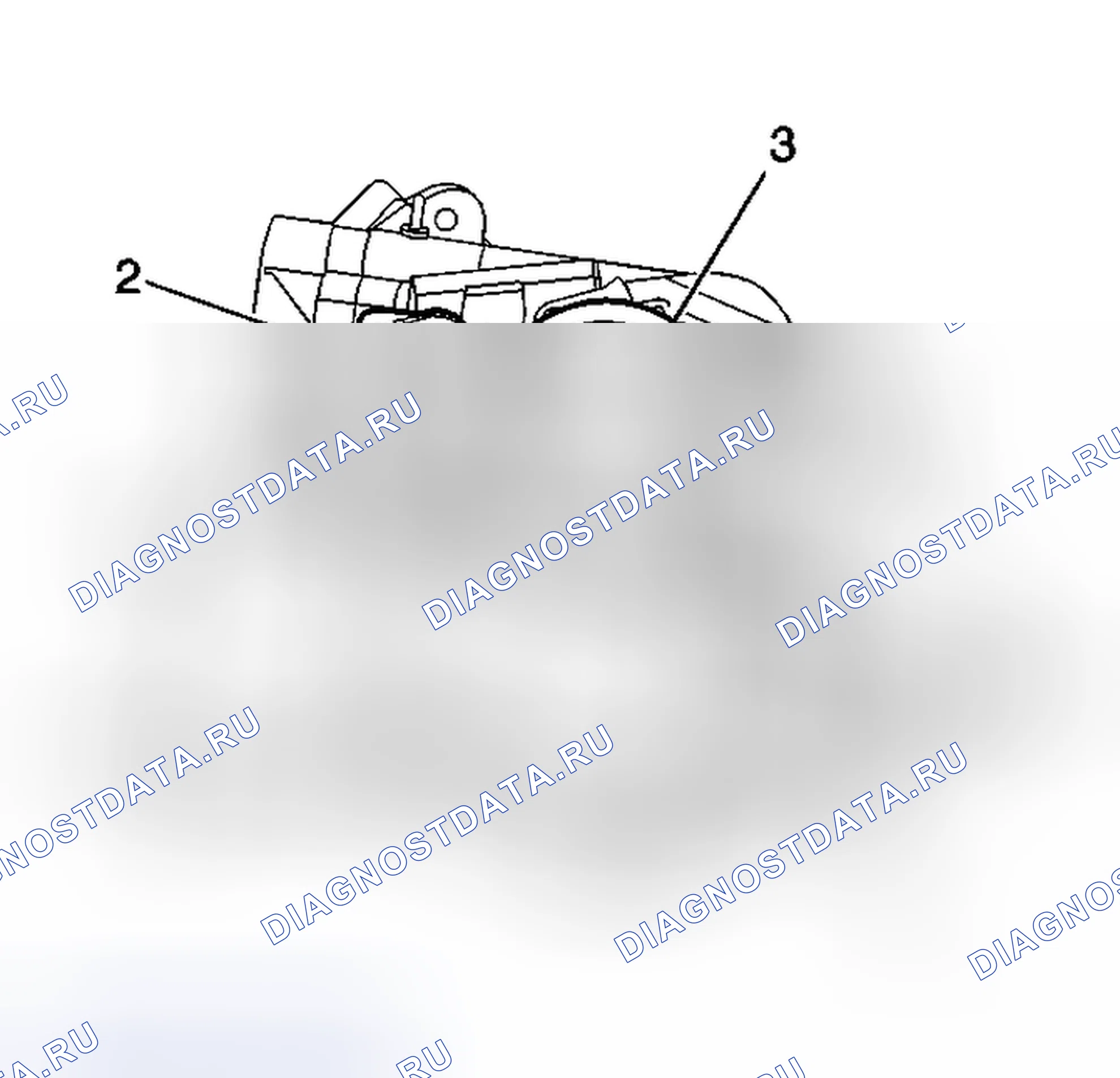 Рис. 7: Порядок демонтажа. Saab 9-7X I