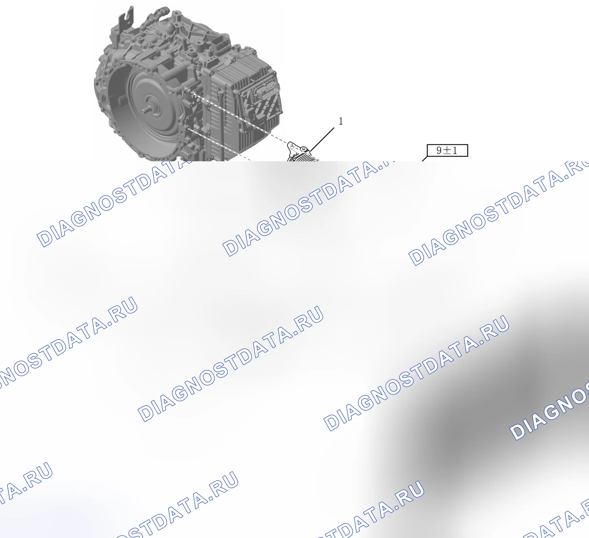 Схема расположения системы охлаждения трансмиссии — Wey Vv5. Wey VV5 I