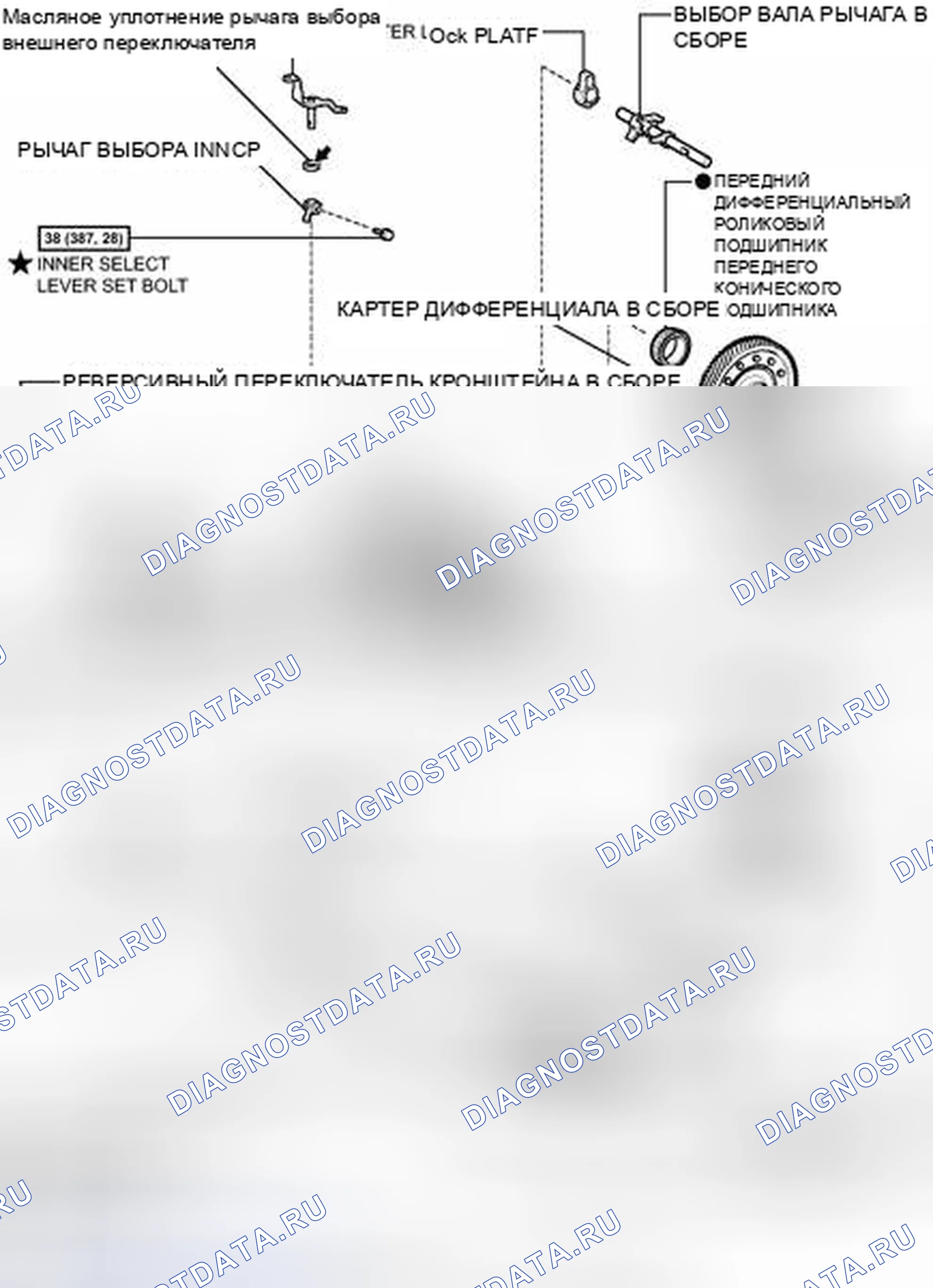 Рис. 137: ИЛЛЮСТРАЦИЯ. Toyota Camry XV40 рестайлинг