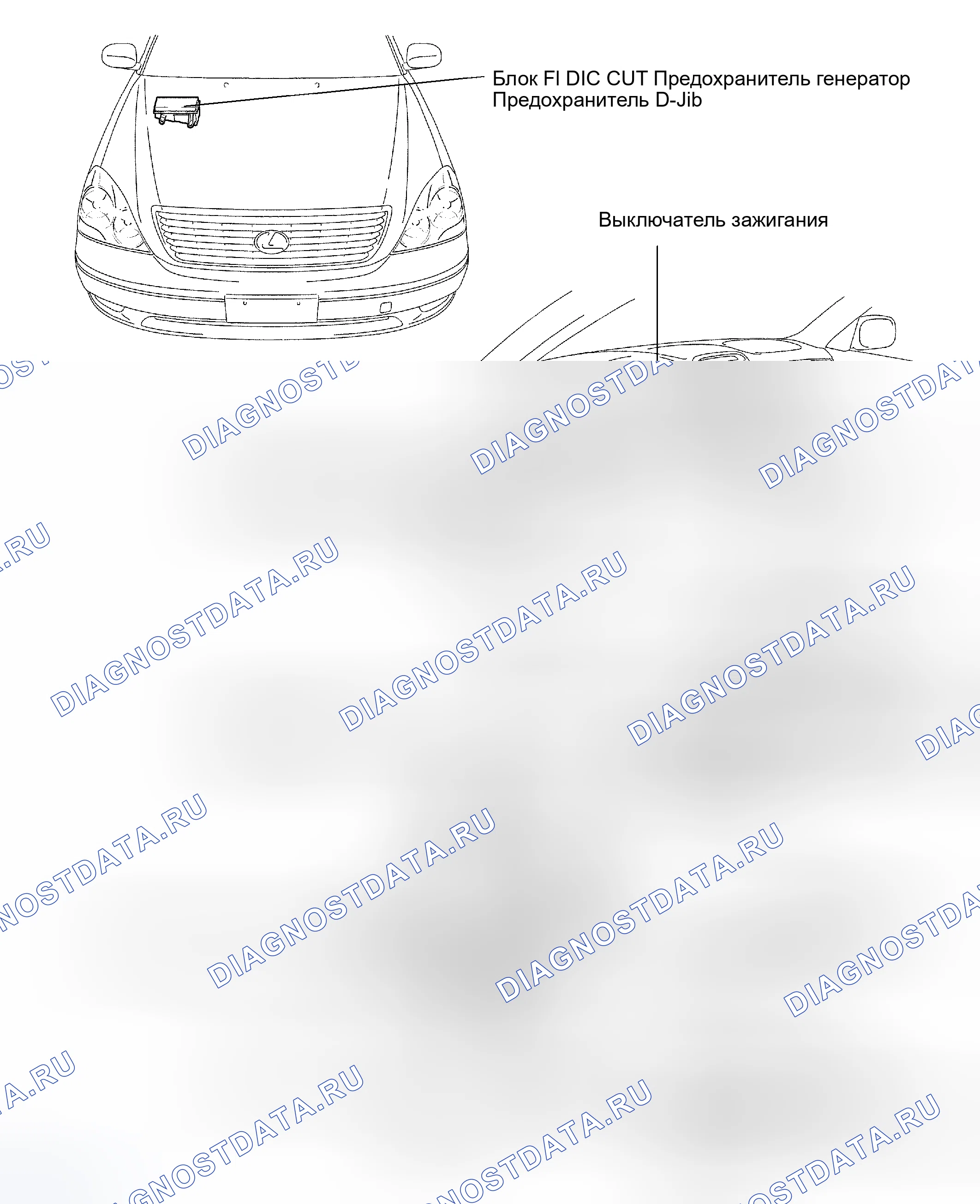 Рис. 91: РАСПОЛОЖЕНИЕ ДЕТАЛЕЙ. Honda Accord II