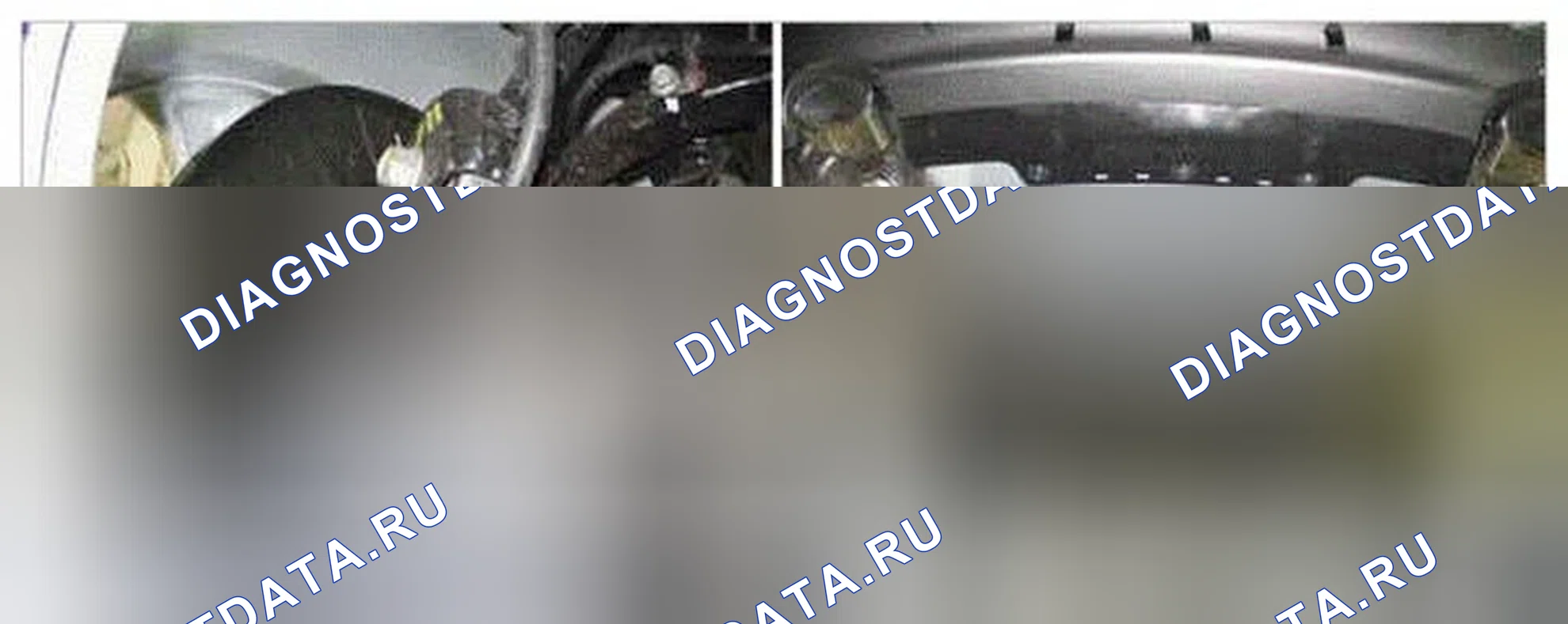 Рис. 184: Расположение компонентов. Hyundai Genesis I рестайлинг