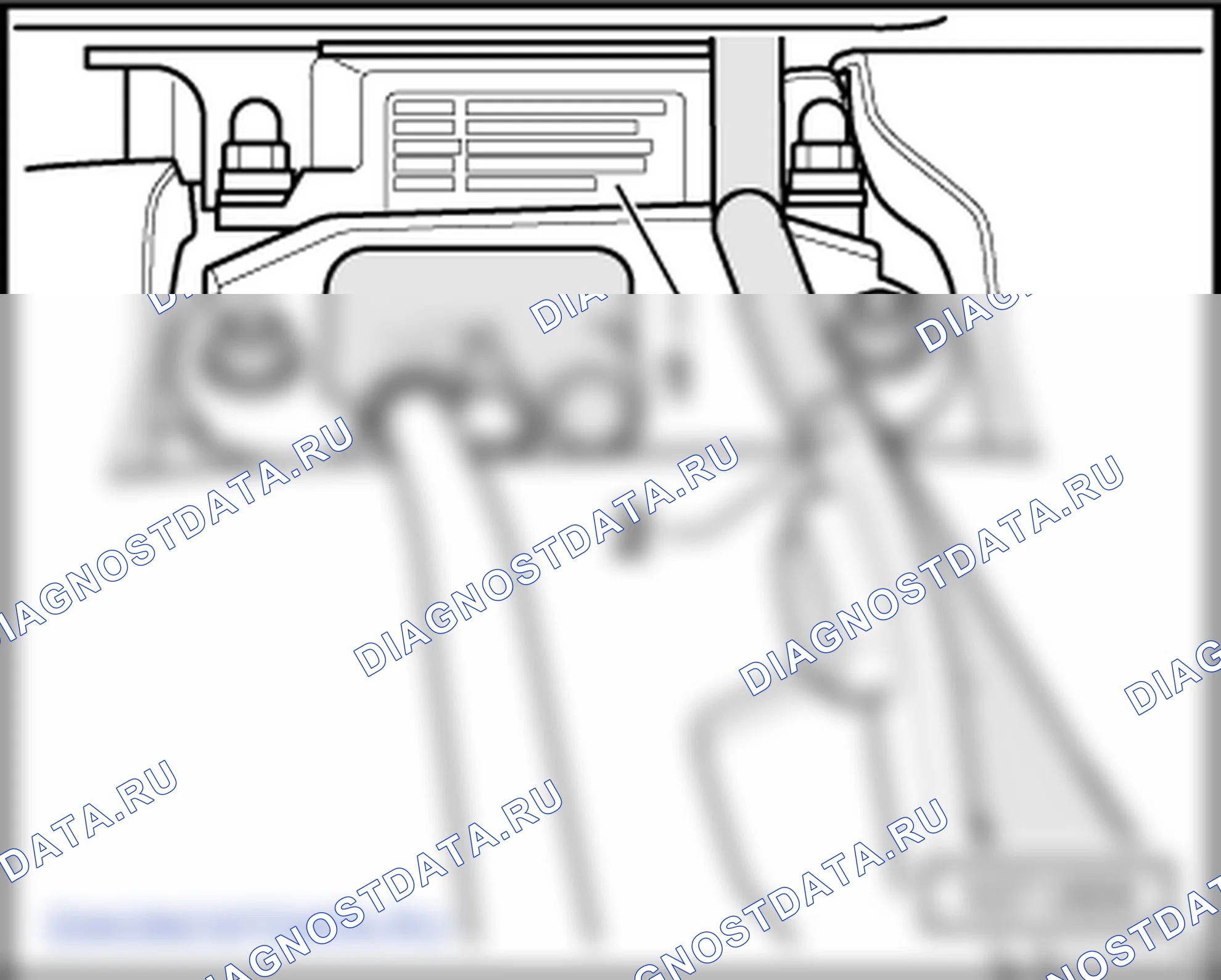 Ремонт селекторного механизма. SEAT Alhambra I