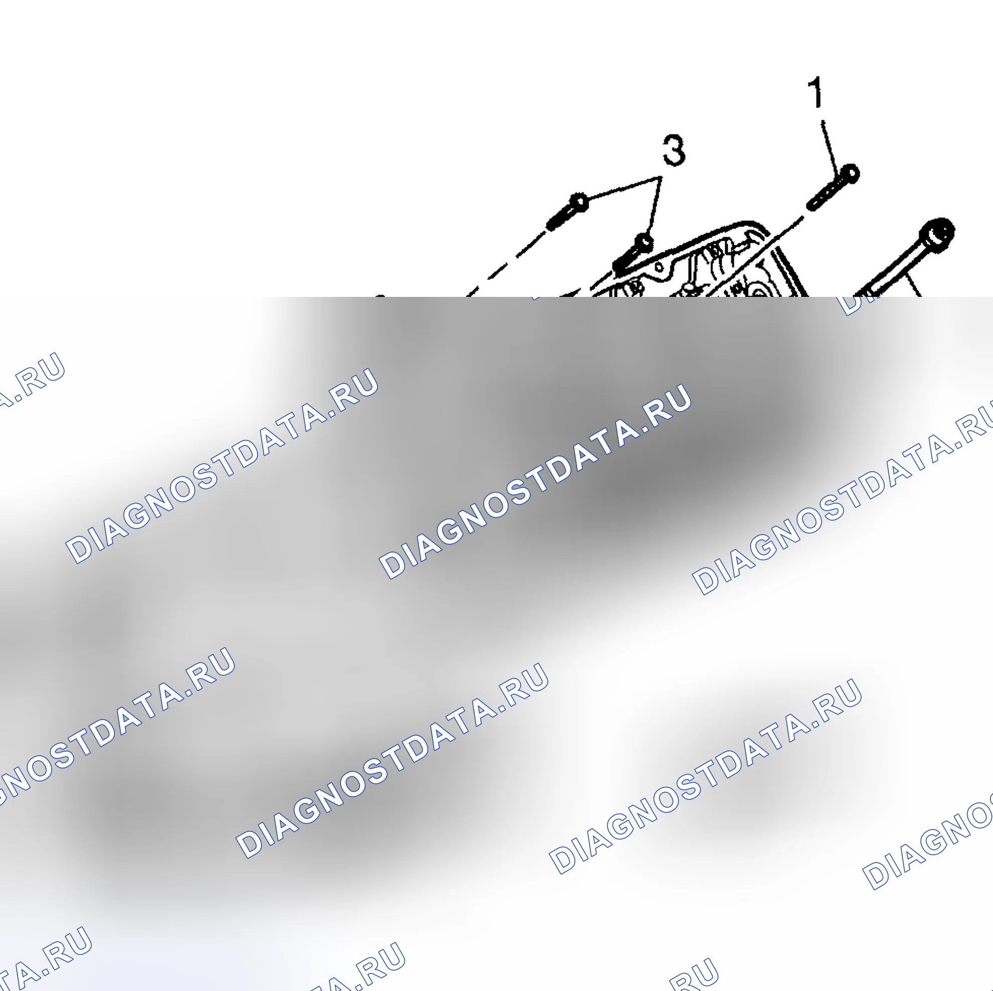 Рис. 1585: Порядок демонтажа. Hyundai Terracan I рестайлинг