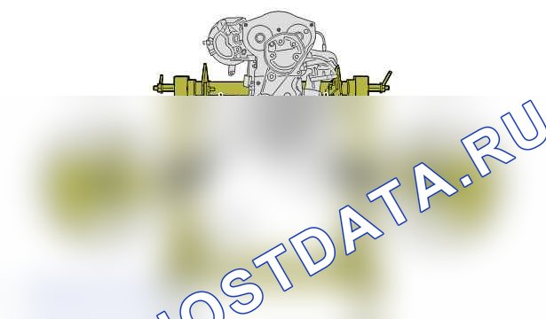 Установка: двигатель на подставке — b1bp2xad. Citroen C4 I