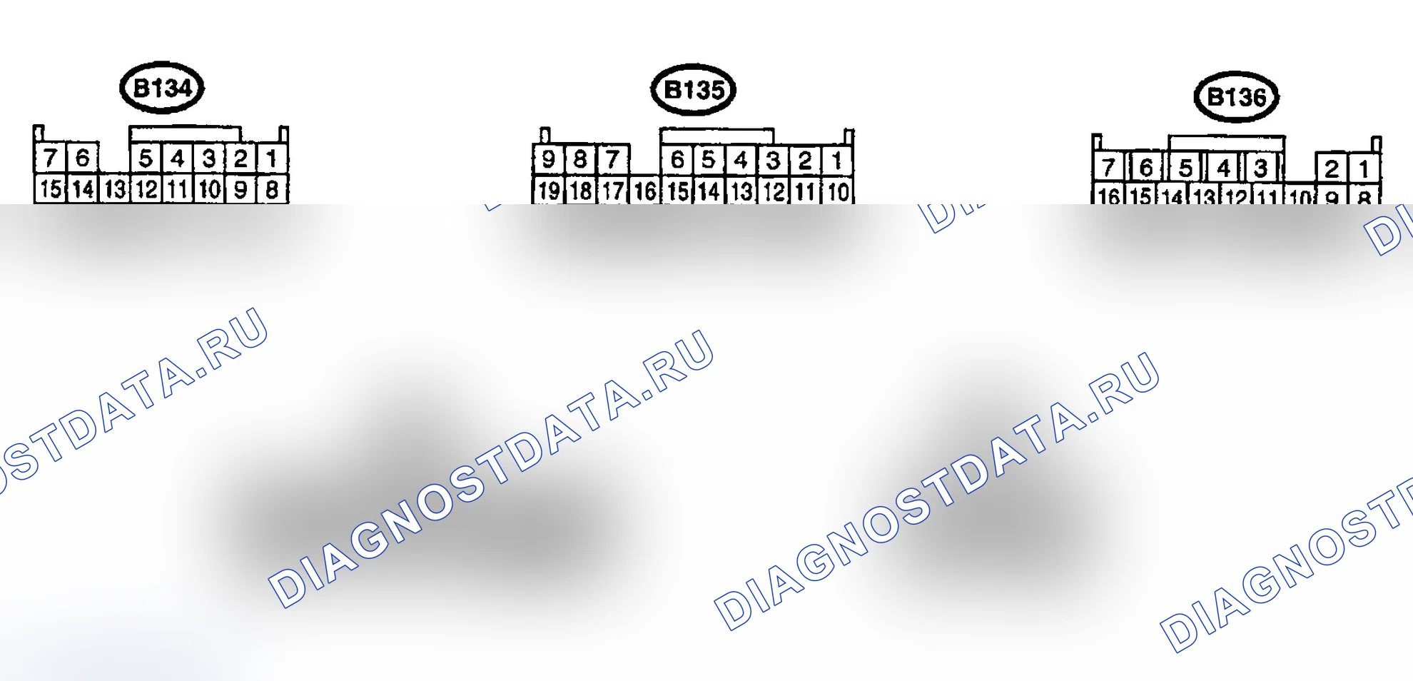 Рис. 68: ИДЕНТИФИКАЦИЯ СОЕДИНЕНИЯ. Subaru Impreza WRX GD/GG рестайлинг