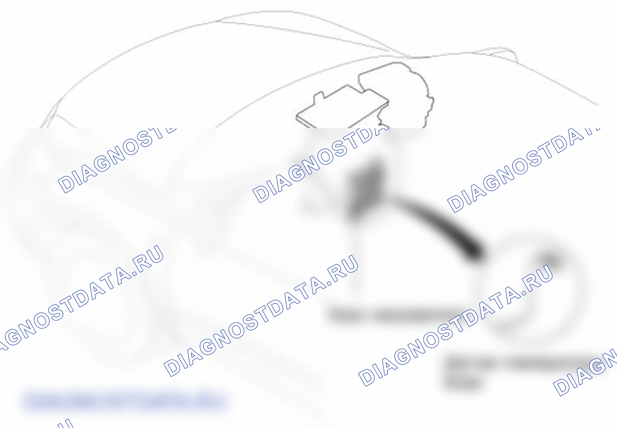 Рис. 28: Расположение компонентов. Hyundai Santa Fe II рестайлинг