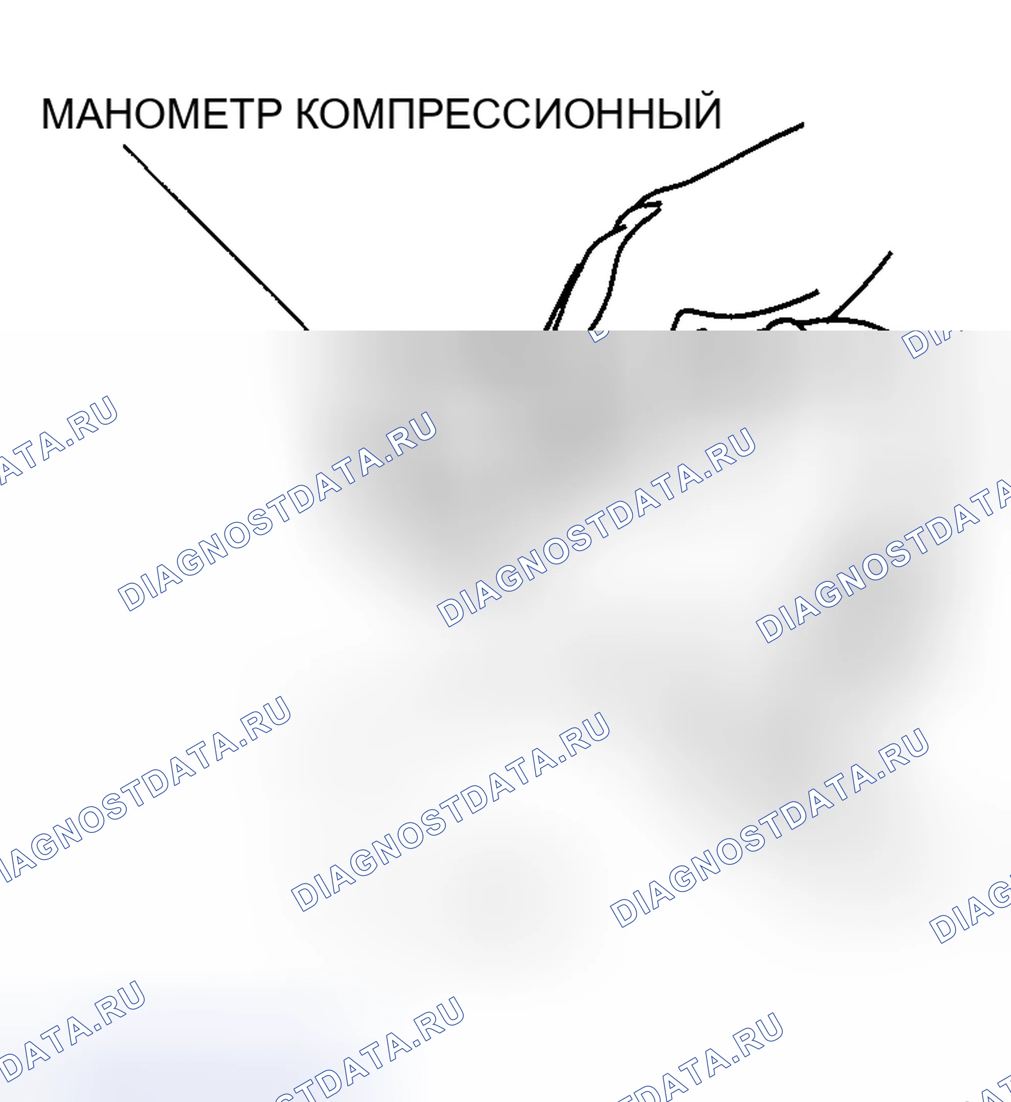 Рис. 95: Проверка компрессии двигателя. Honda Insight I