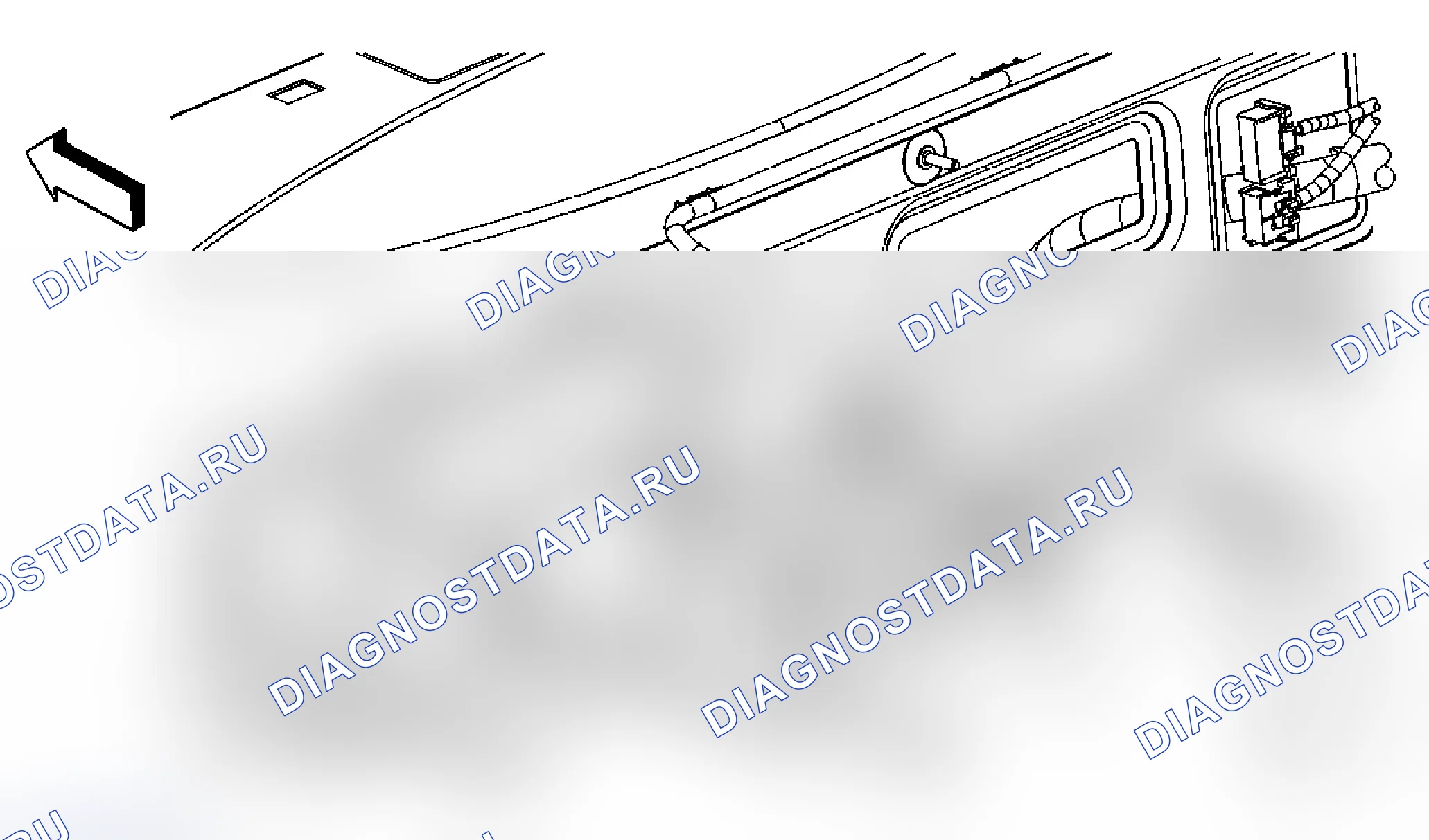 Рис. 8: Замена цифрового радиоприемника (складной). Pontiac G6 I final