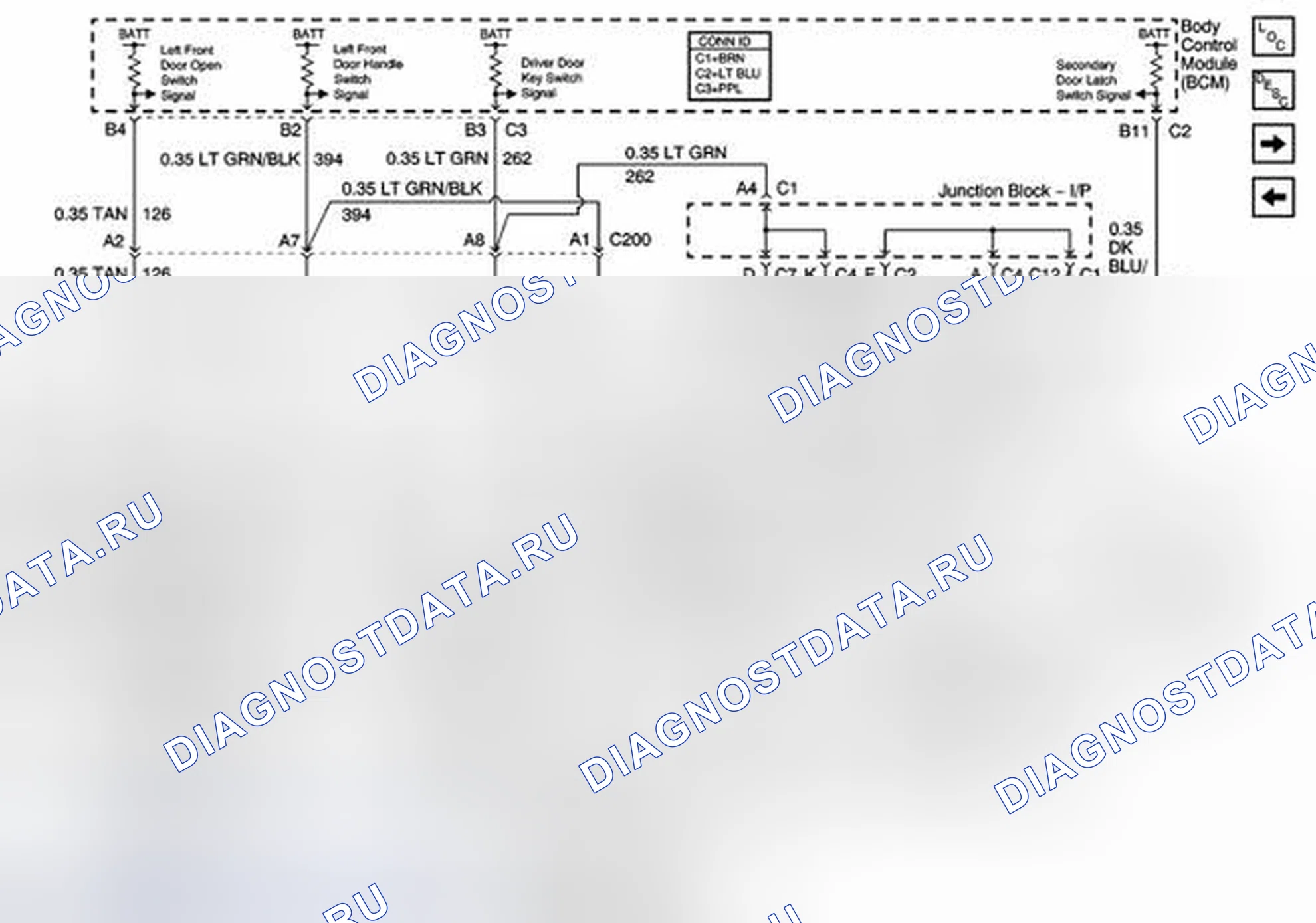 Рис. 11: Мини-клин (переключатели дверного косяка) - утилита Uplevel. GMC C3500 HD GMT400 final