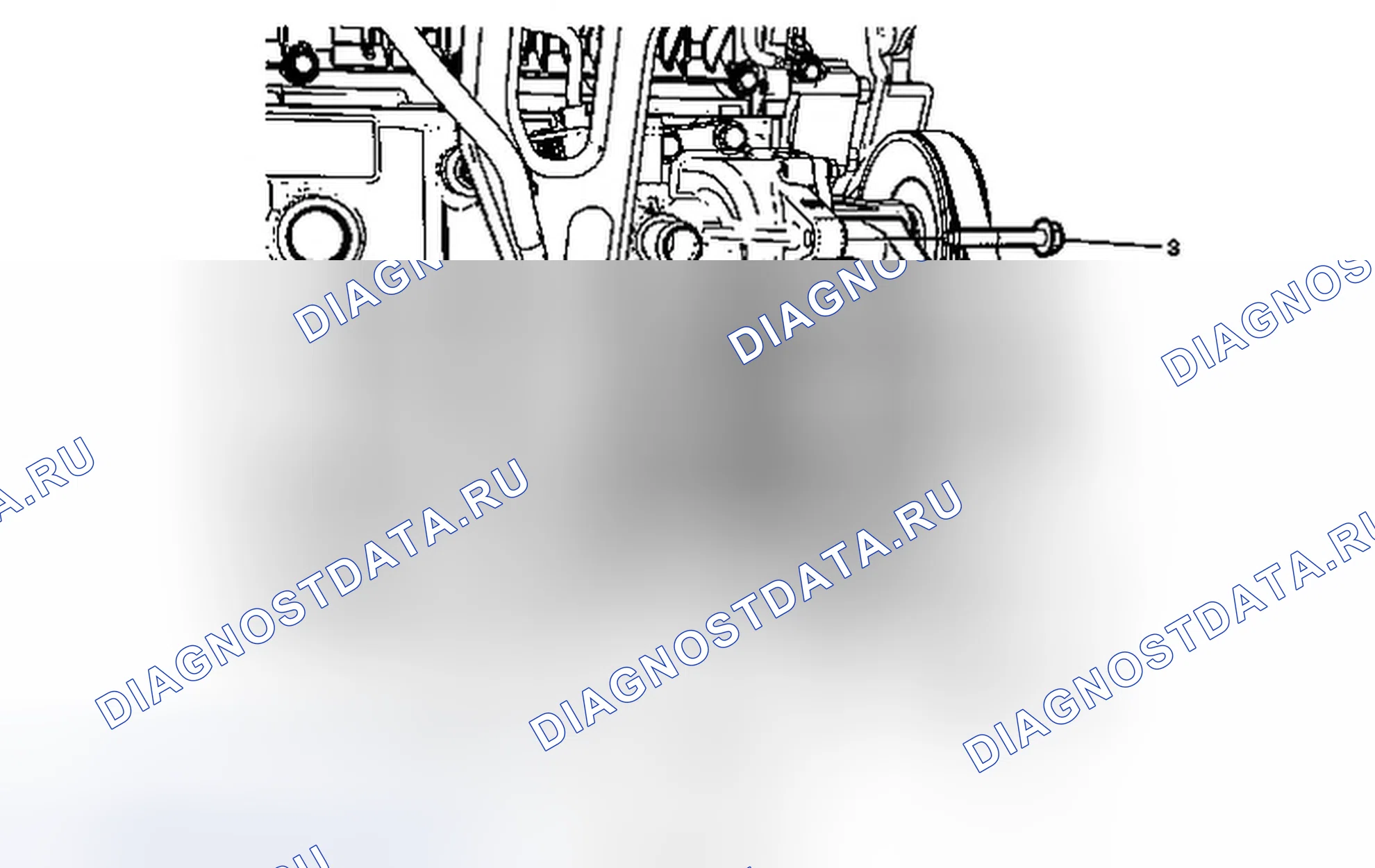 Рис. 3: Замена генератора. Chevrolet Spark M300