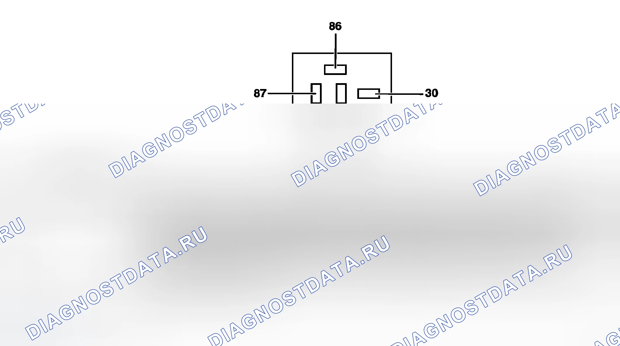 Рис. 4: Реле двигателя стартера. Ford Cab & Chassis F350 Super Duty 