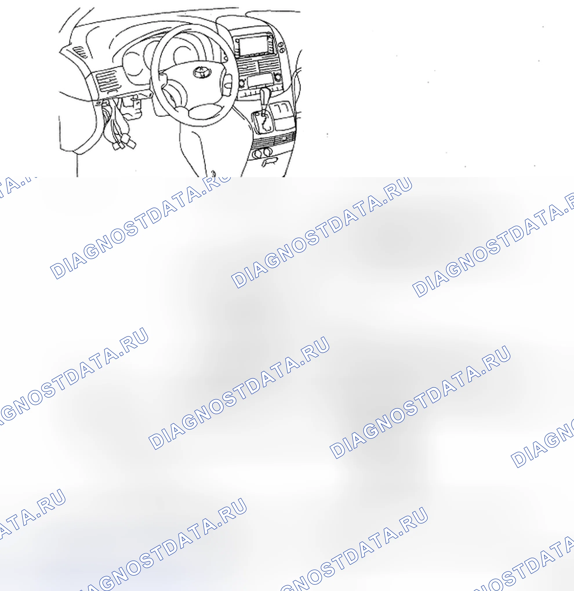 Рис. 12: КОМПОНЕНТЫ. Toyota Sienna II рестайлинг