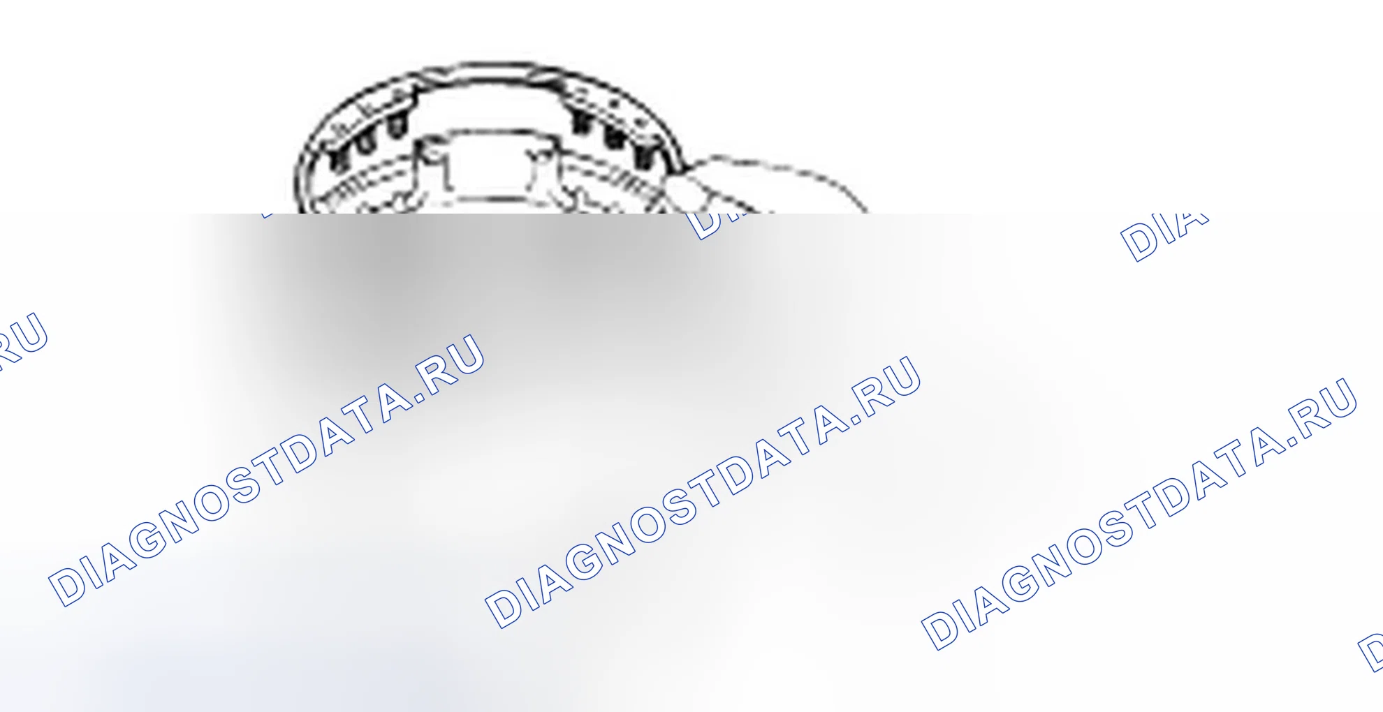 Сборка тормоза повышенной передачи. Hyundai H-1 A1