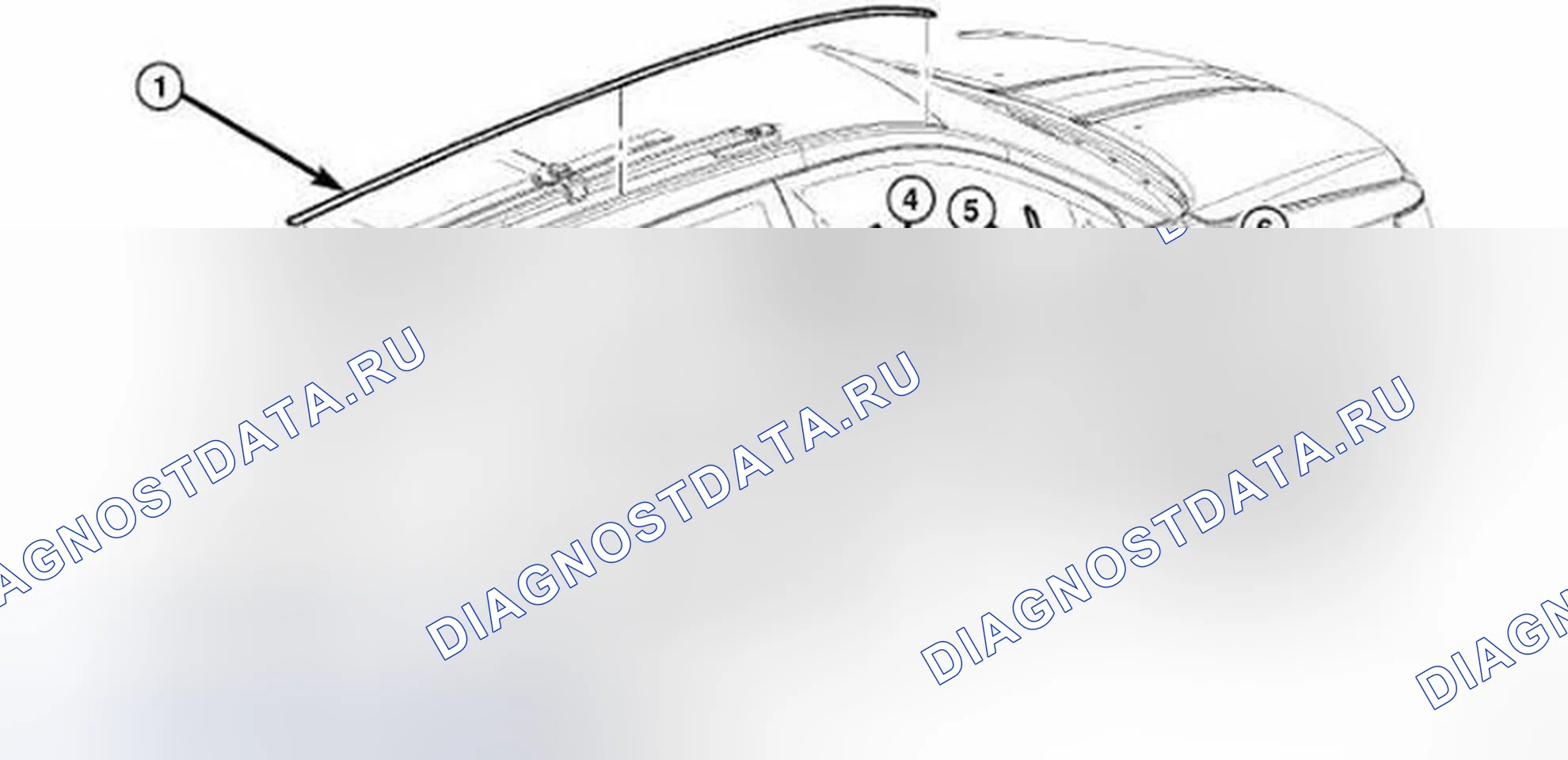 Рис. 42: ДЕМОНТАЖ. Dodge Journey I