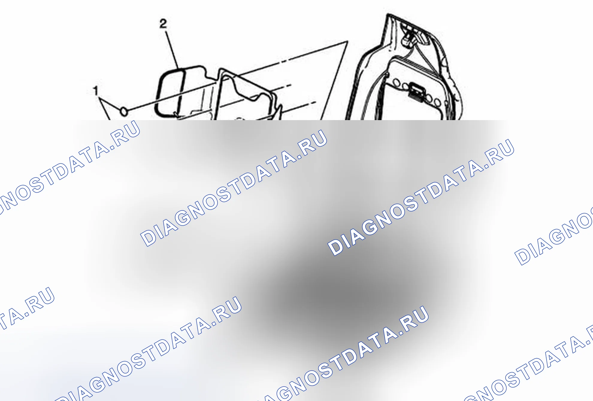 Рис. 18: Замена поясничной подсистемы сиденья. Chevrolet Corvette C6