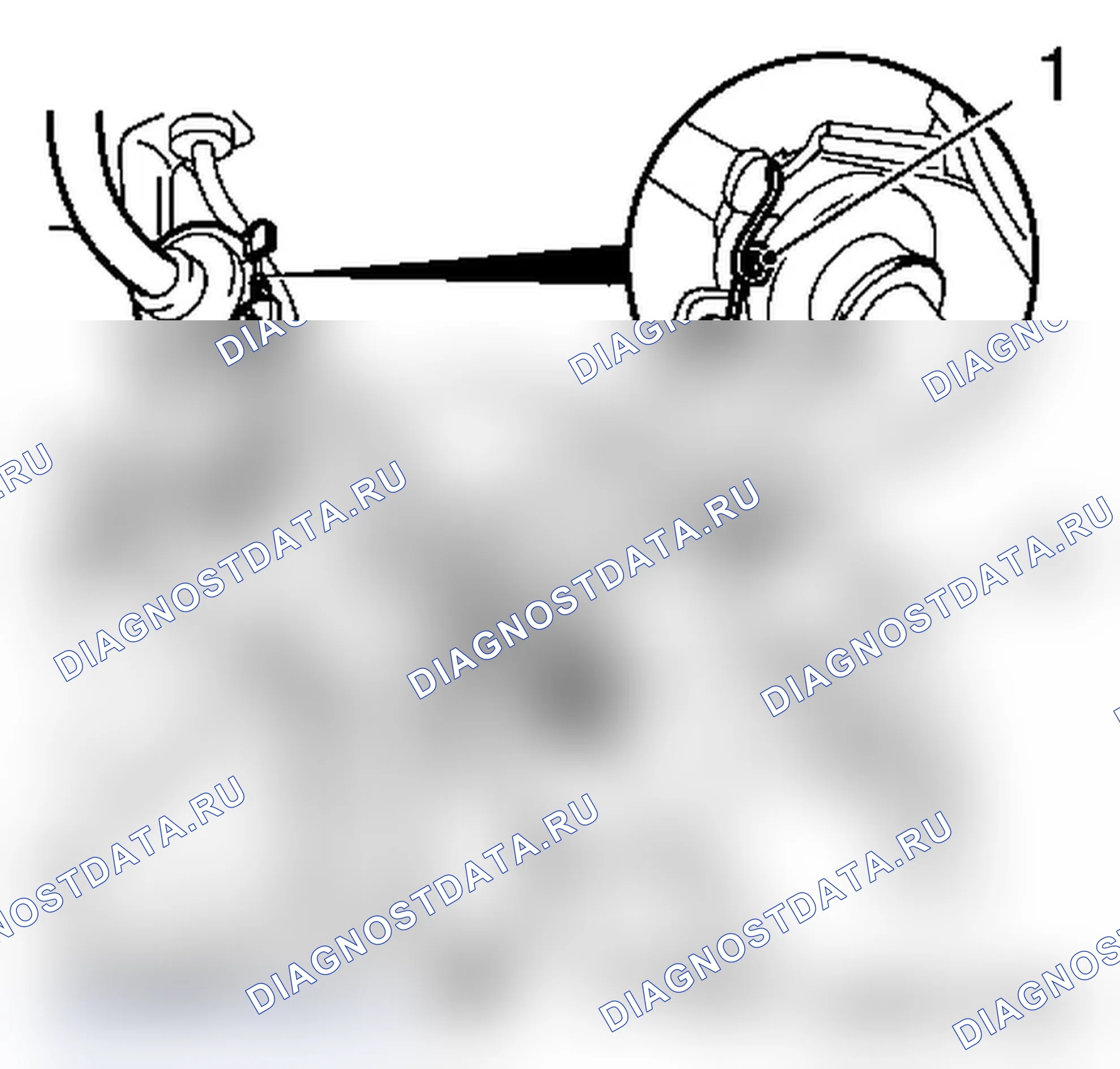 Демонтаж и монтаж переднего тормозного шланга (Z16LEL/Z16LER). Opel Corsa D