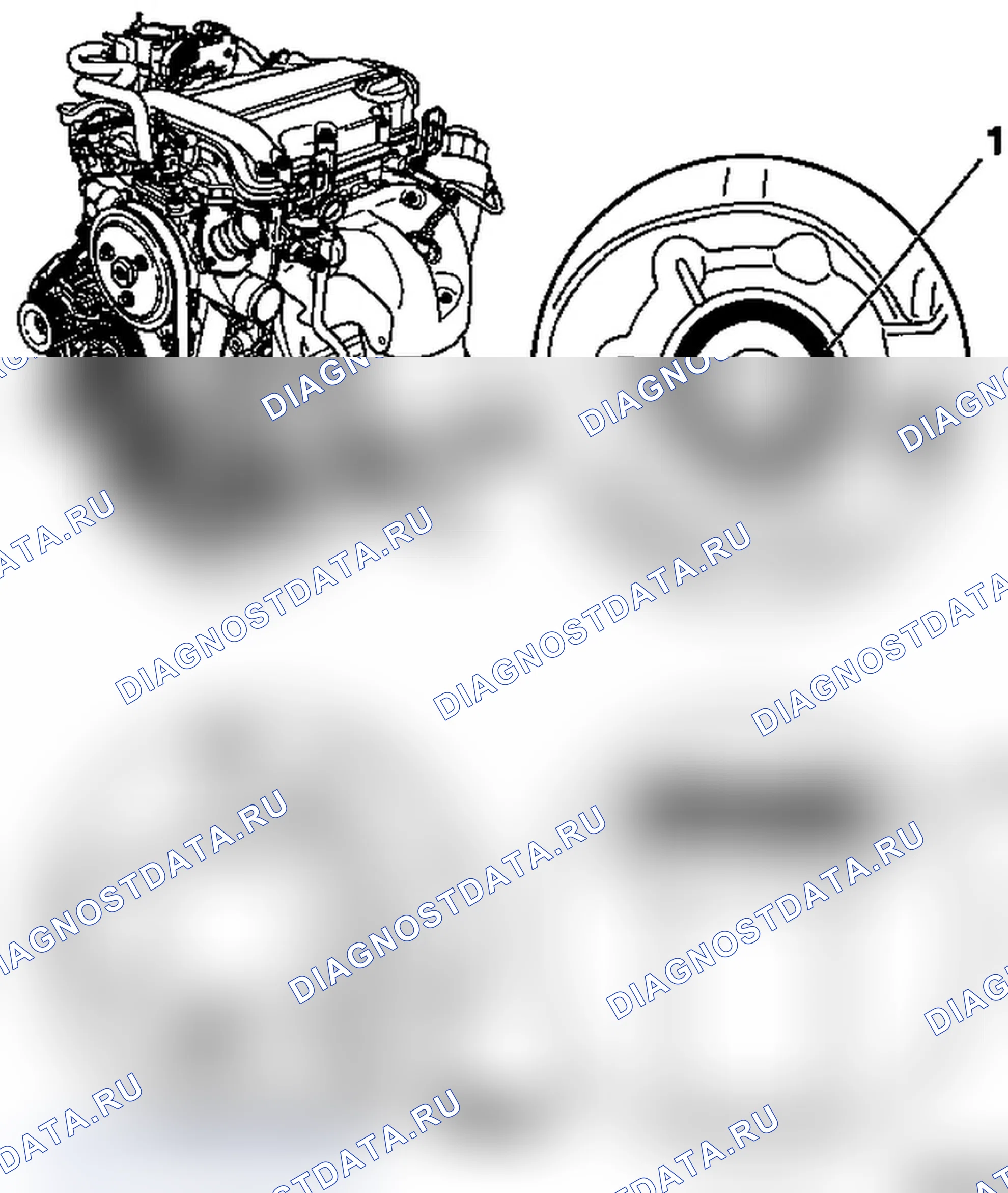 J321500 Заменить уплотнительное кольцо коленчатого вала спереди (Z 10 XE, Z 10 XEP, с кондиционером). Opel Agila A рестайлинг