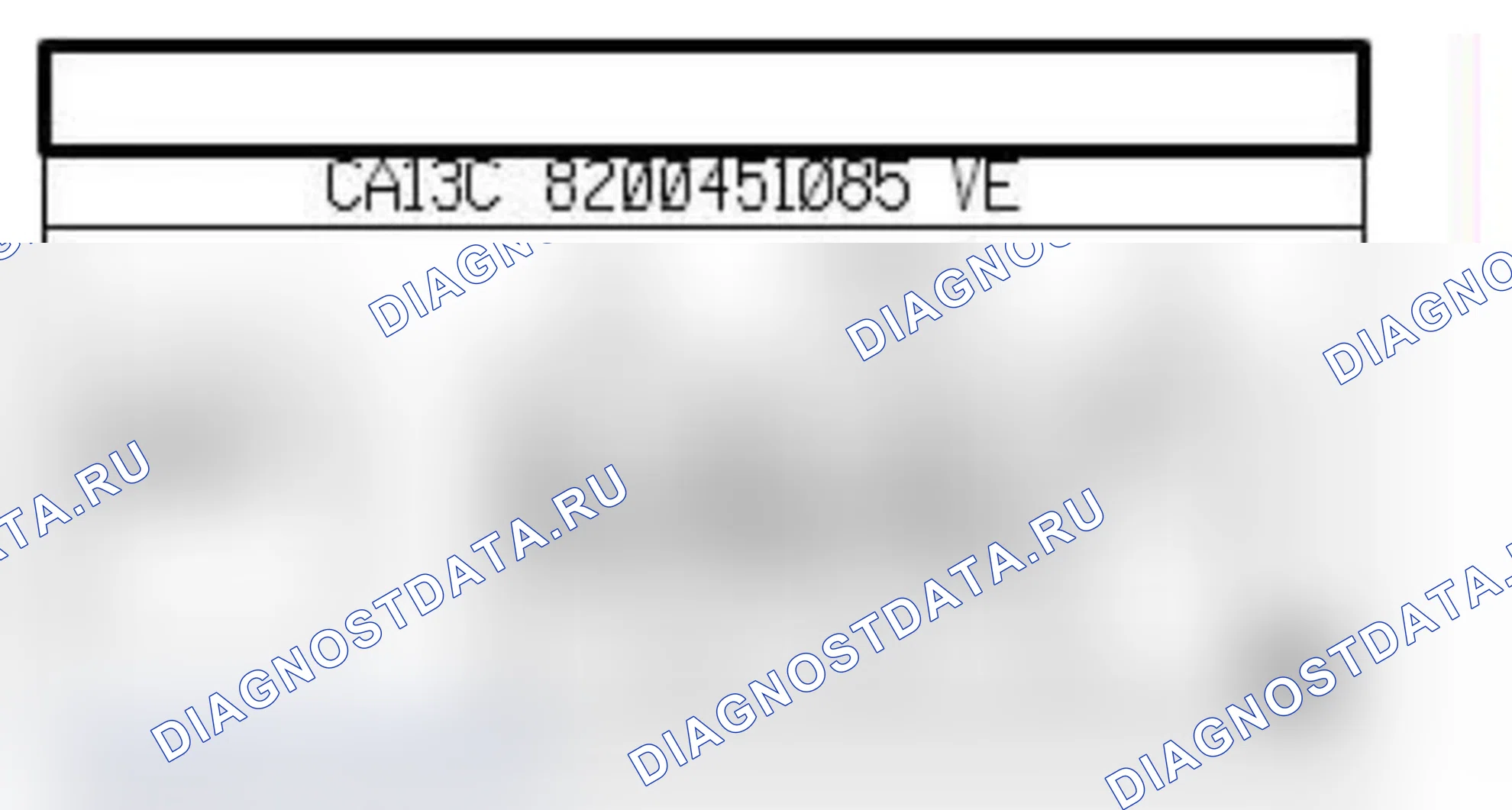 Распиновка разъёма R448 — Соед. разъем ультразв.блока охранной сигнализации и жгута проводов приб. панели. Renault Captur I