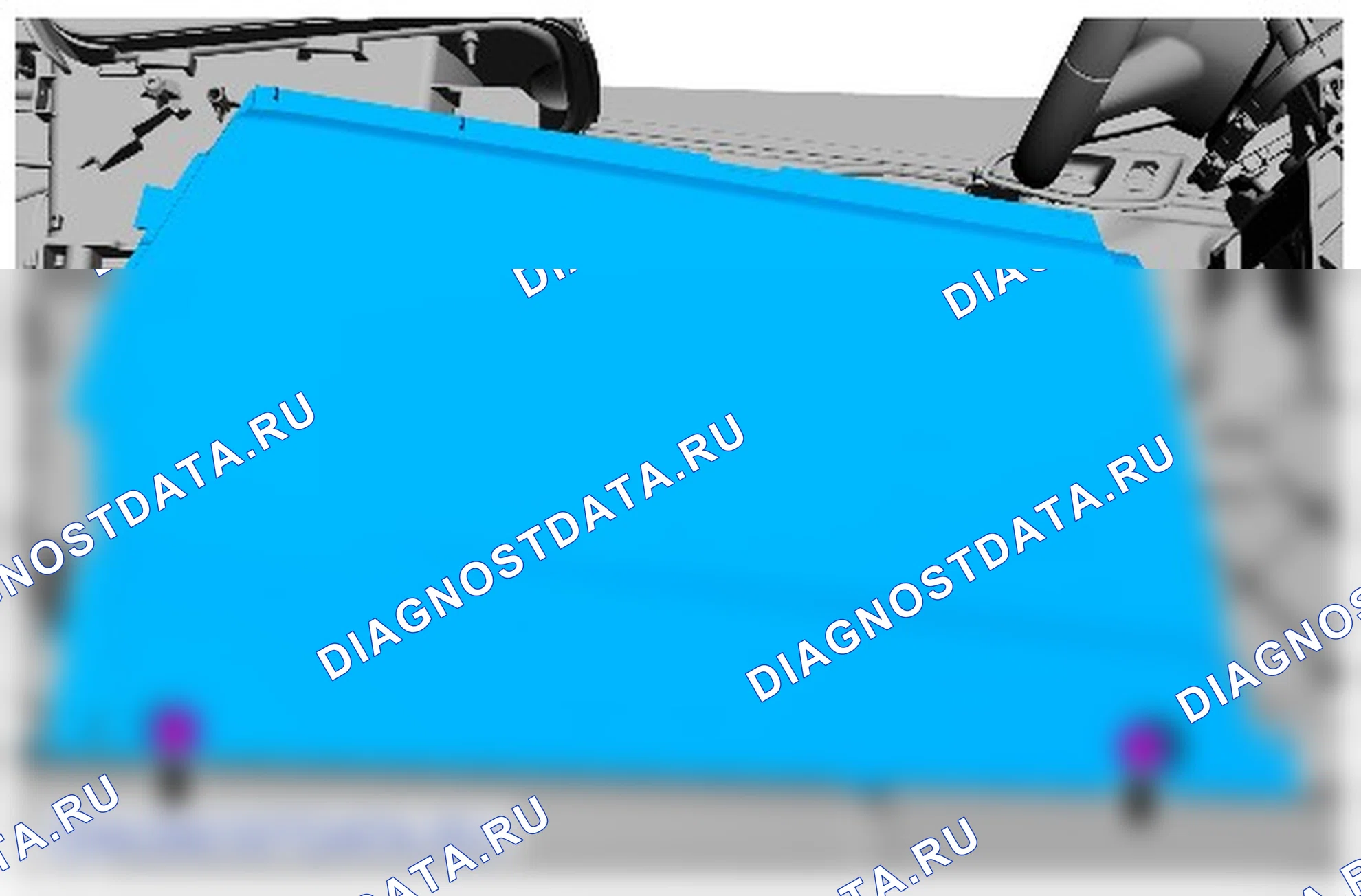Как снять и установить модуль управления системой обработки и передачи данных (TCU). Ford Kuga II