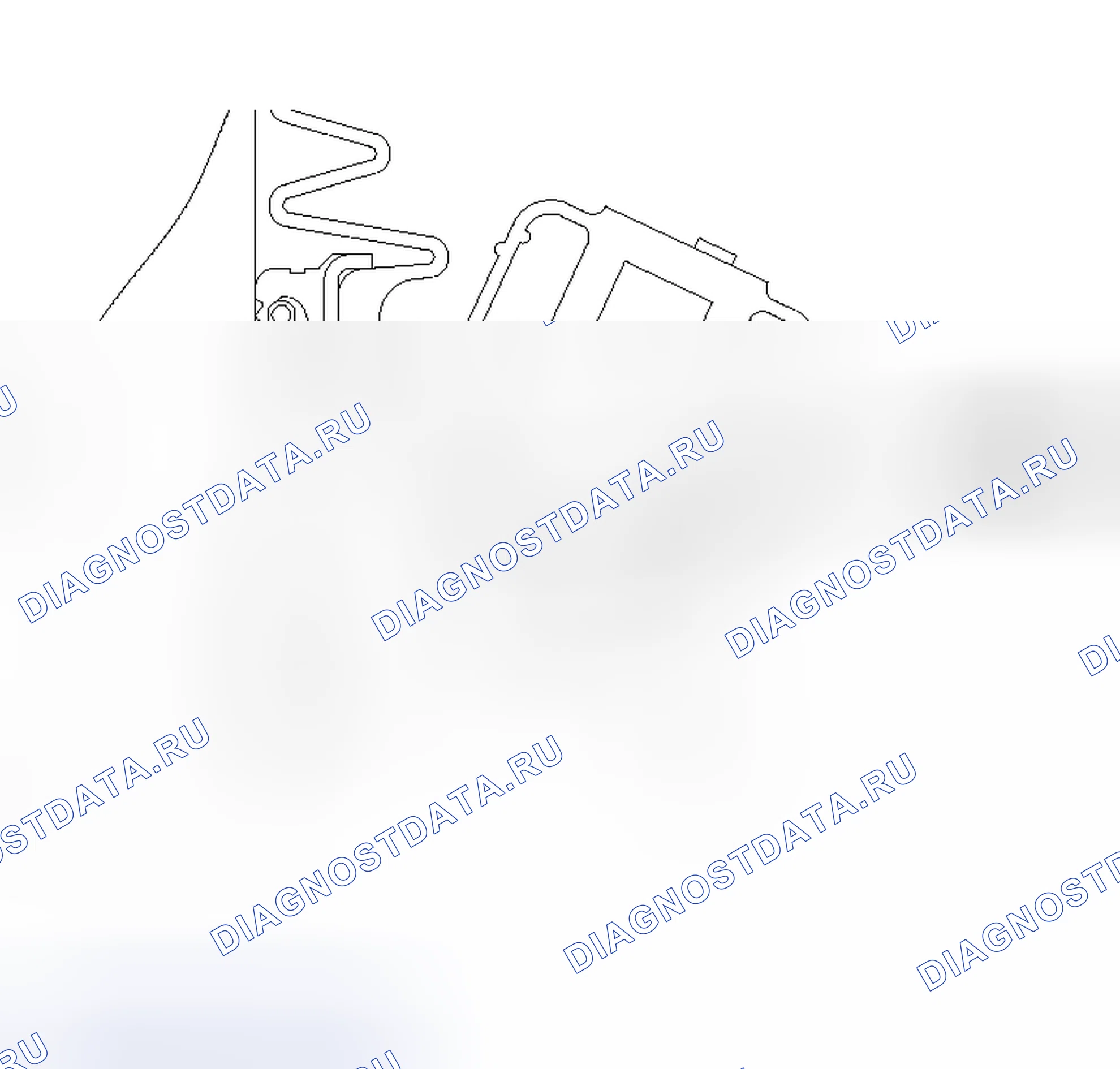 Рис. 294: > > C < < УСТАНОВКА ВОЗДУШНОГО СУФЛЕРА. Mitsubishi Lancer IX рестайлинг